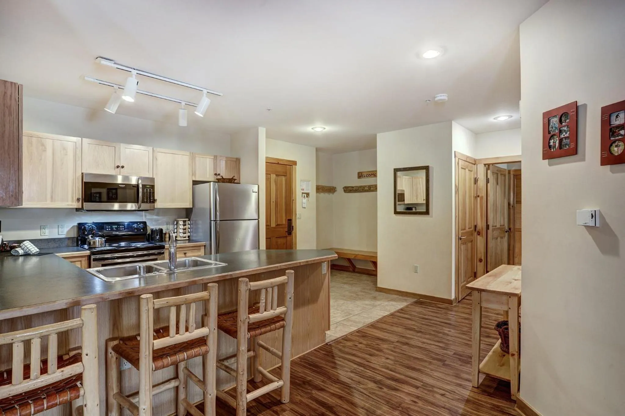 Living room in River Run Village by Vail Resorts