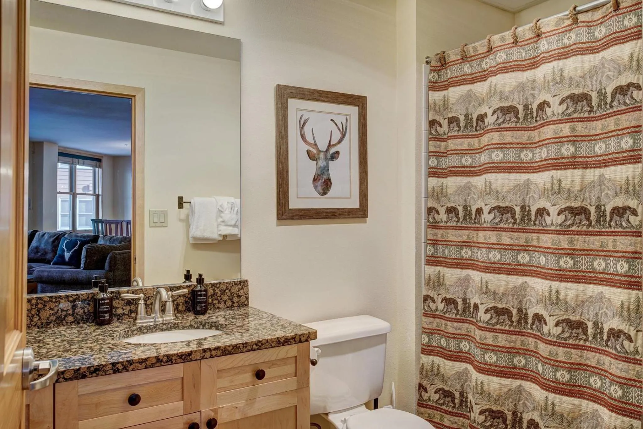Bathroom in River Run Village by Vail Resorts