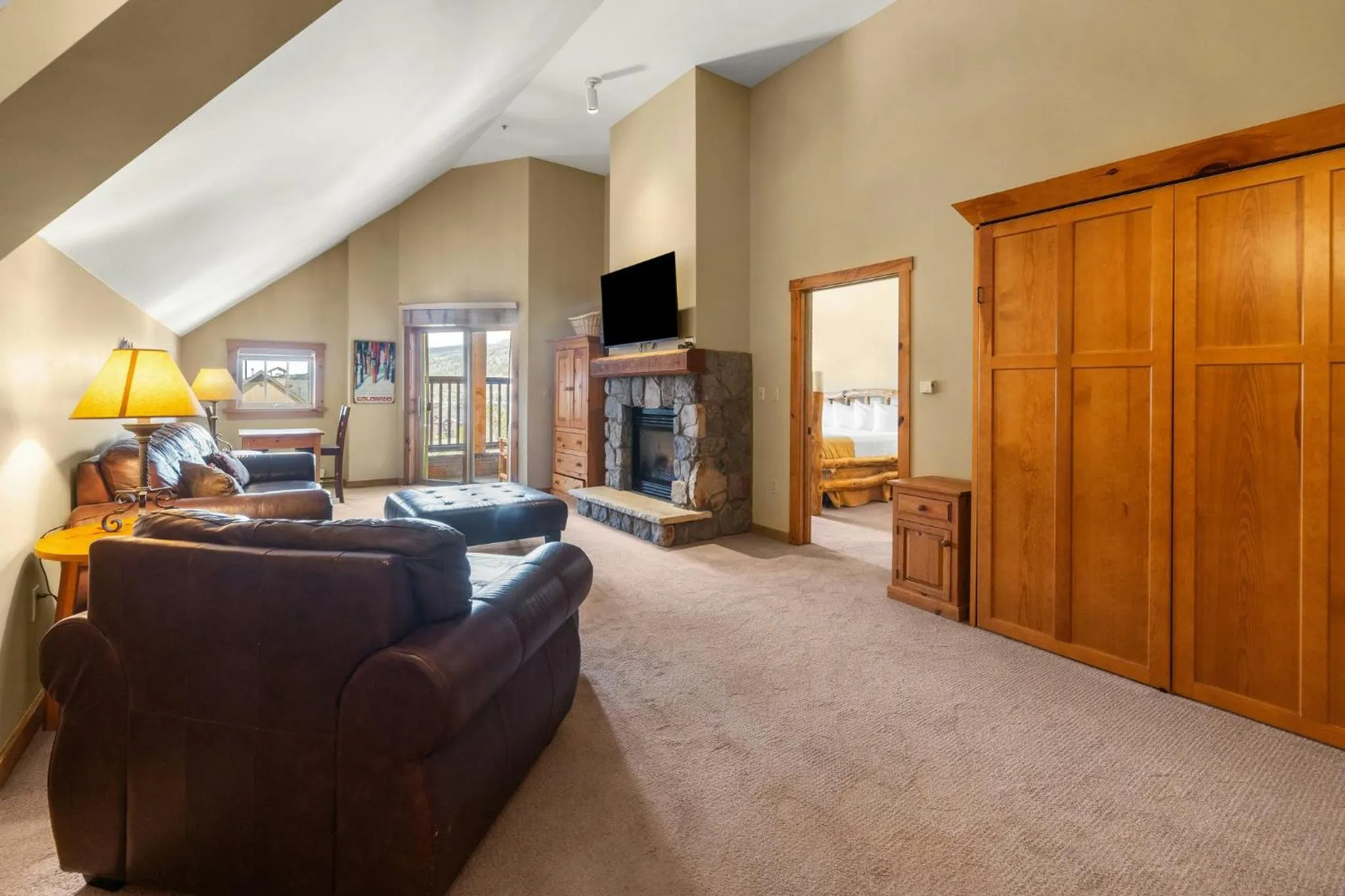 Living room in River Run Village by Vail Resorts