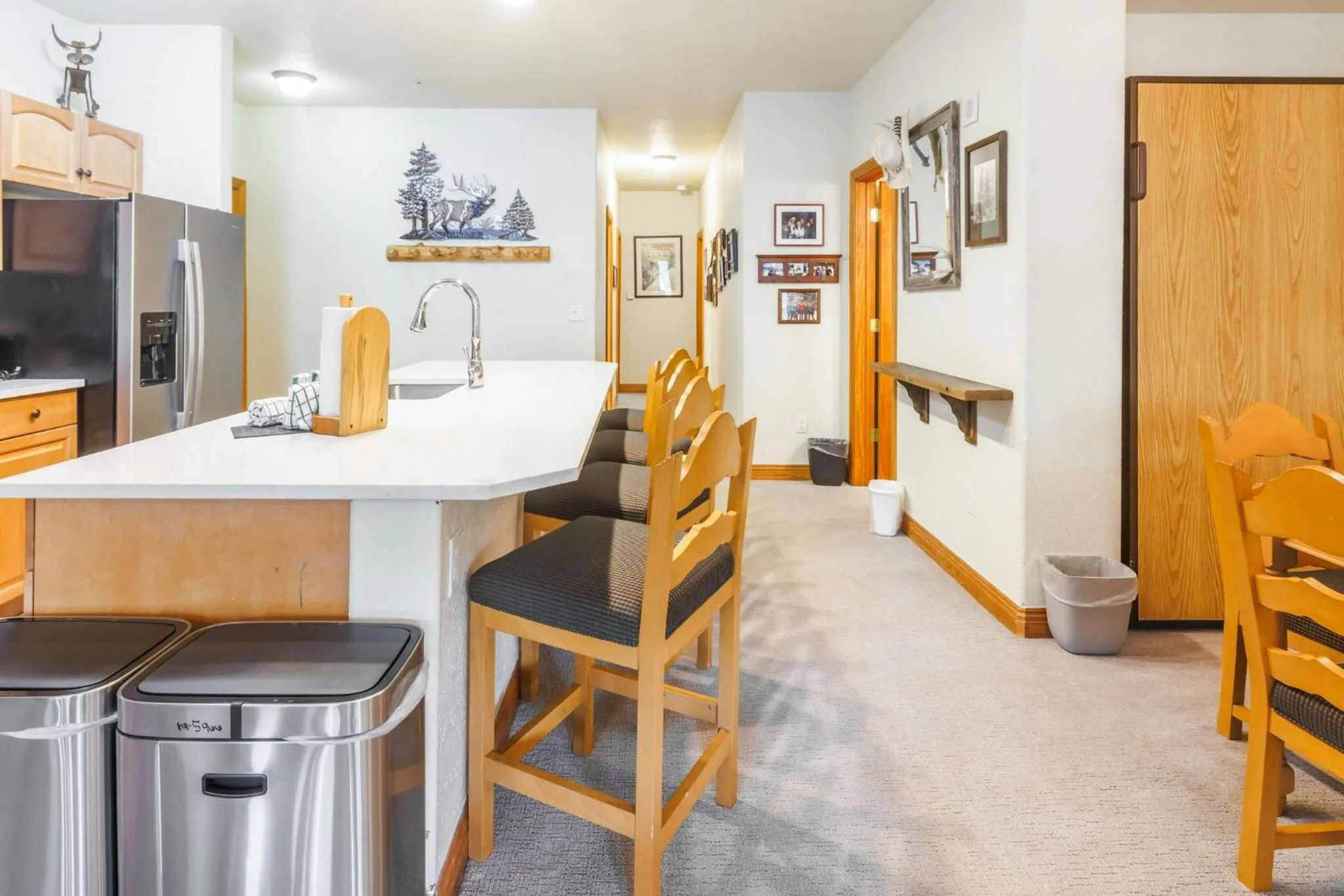 Communal kitchen in Gateway Mountain Lodge, A Vail Resorts Property
