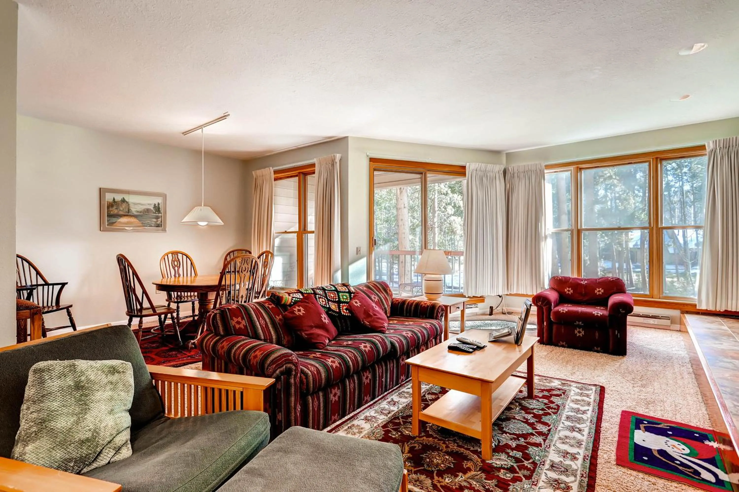 Living room in Aspen Ridge Condominiums by Vail Resorts