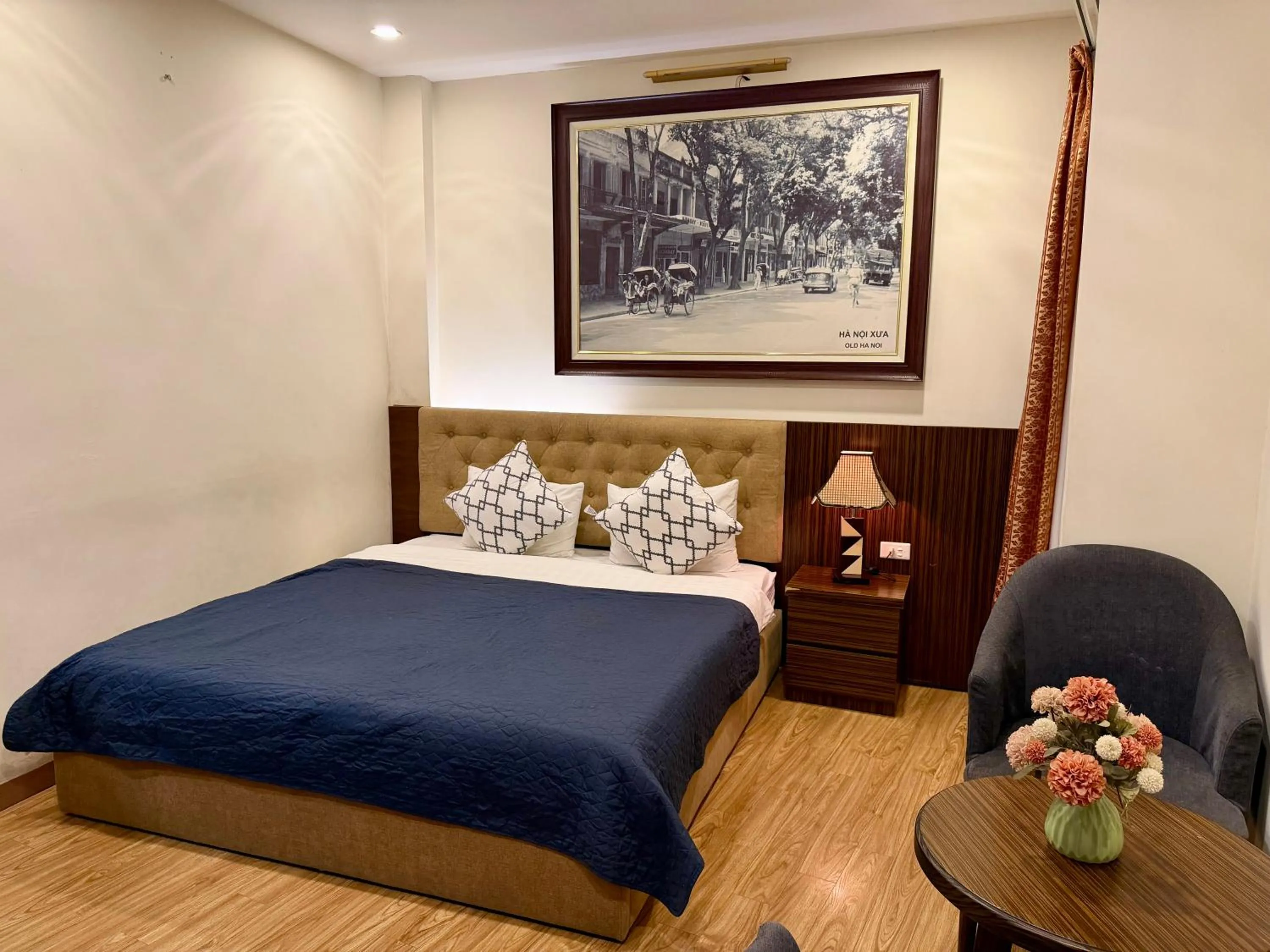 Bed in Hanoi Street Hotel
