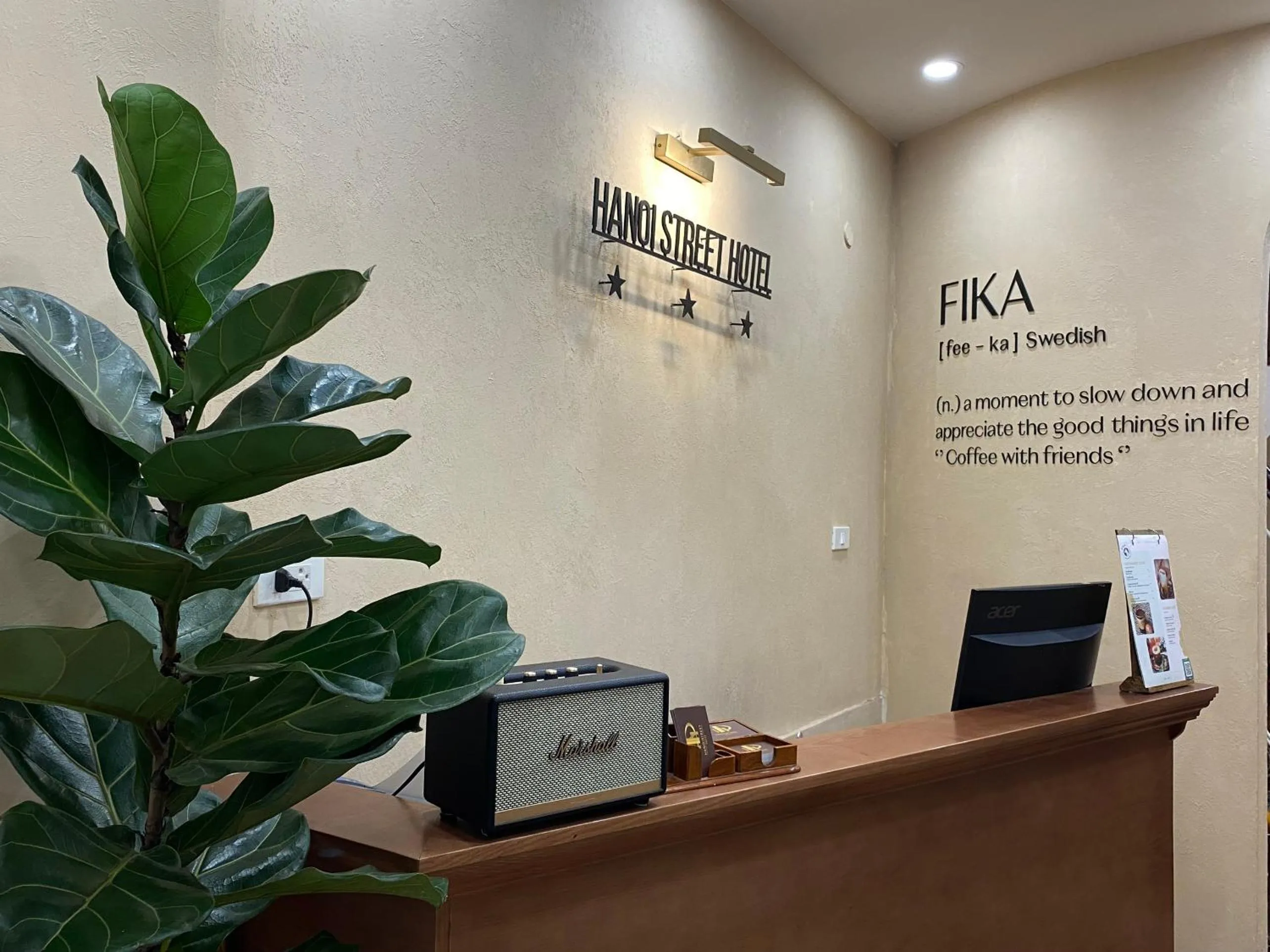 Lobby or reception in Hanoi Street Hotel