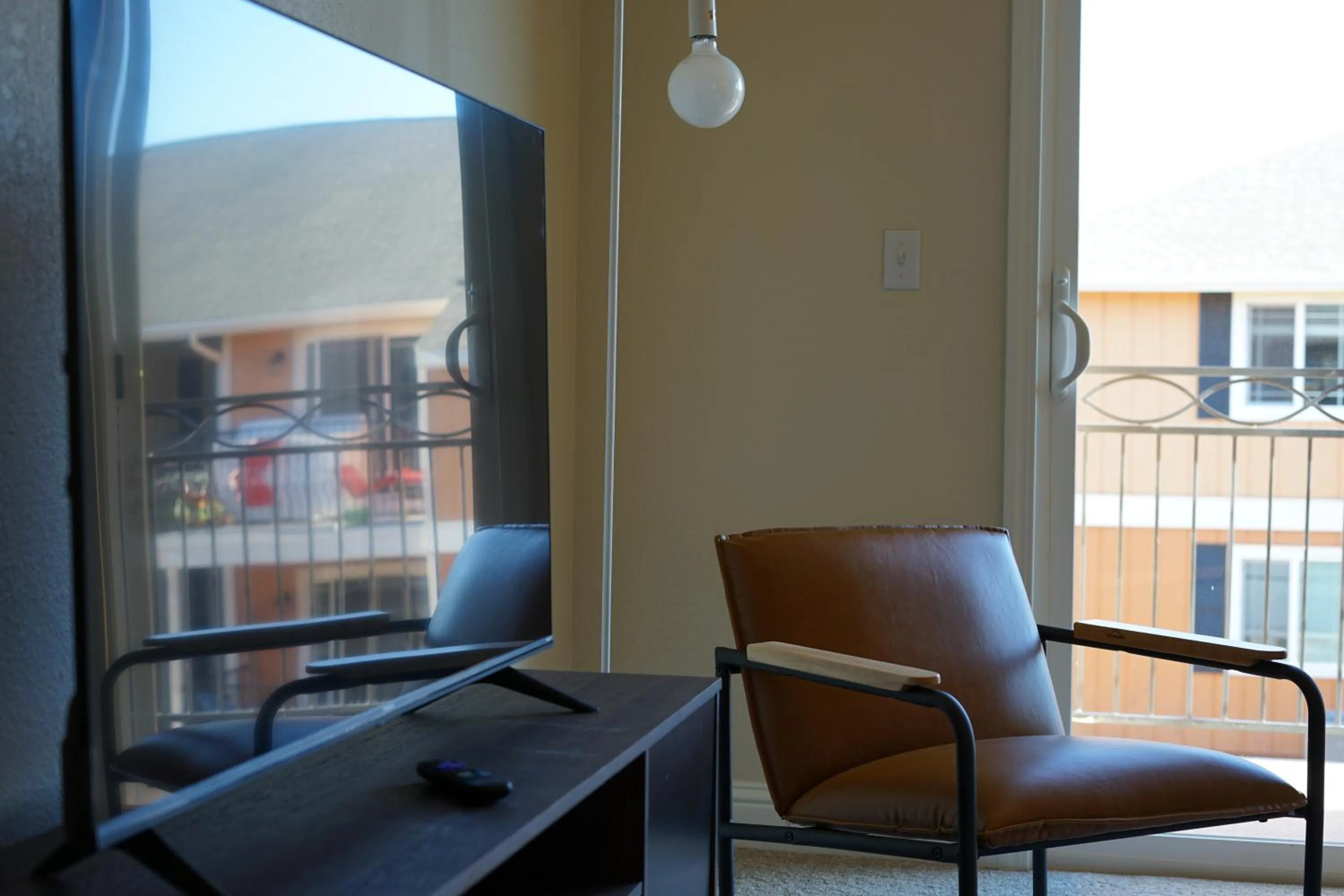 Living room in Sleepover 1BD 1BA Oklahoma City Apartments