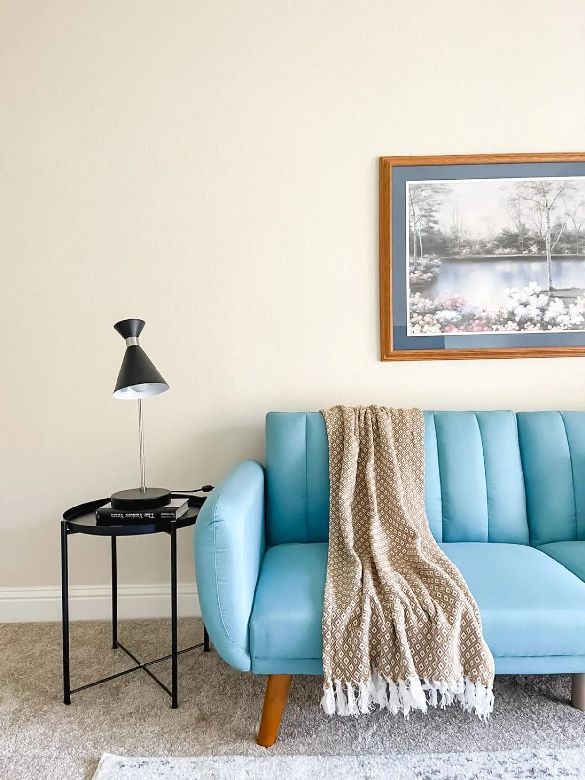 Living room in Sleepover 1BD 1BA Oklahoma City Apartments