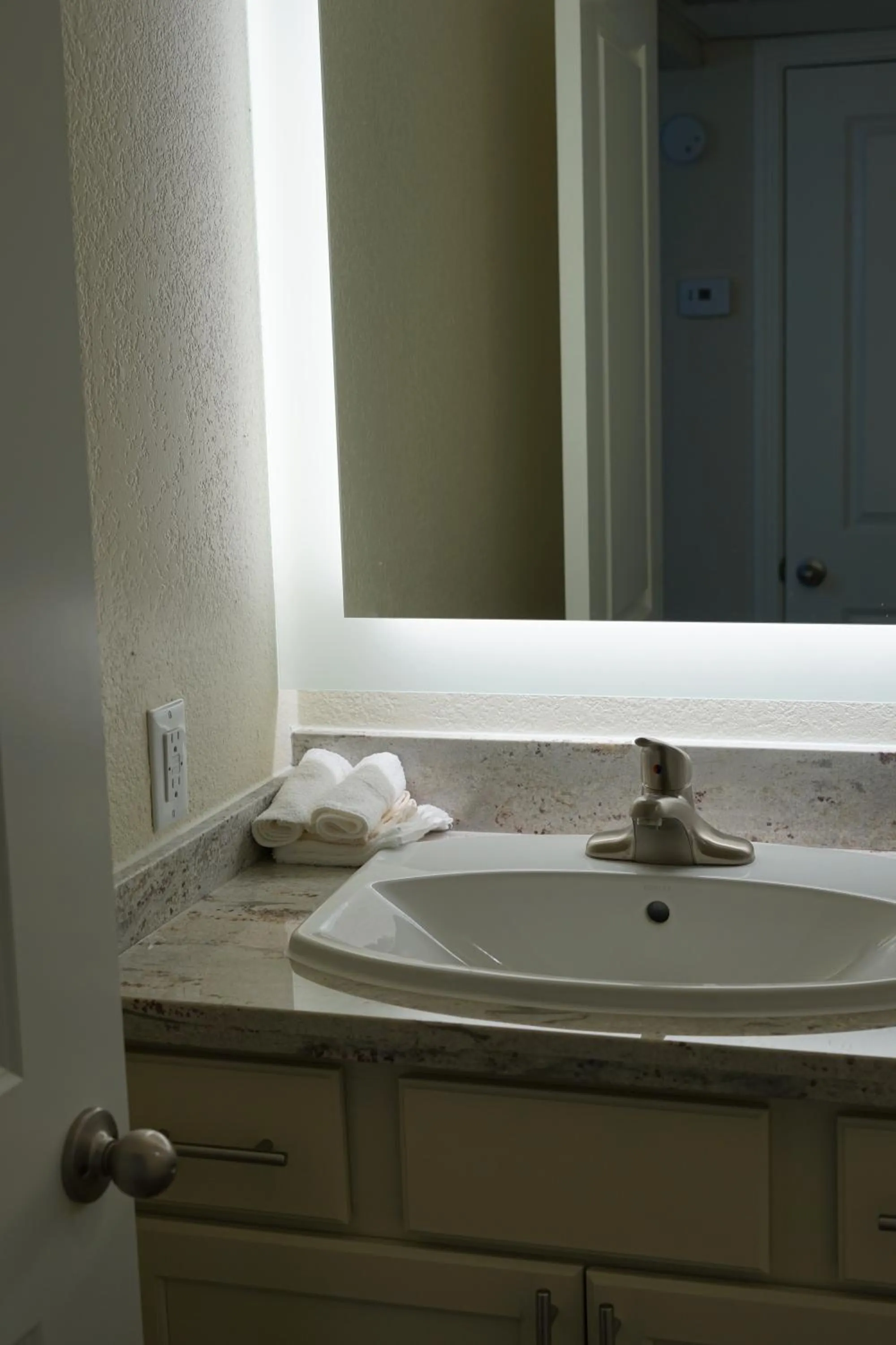 Bathroom in Sleepover 1BD 1BA Oklahoma City Apartments