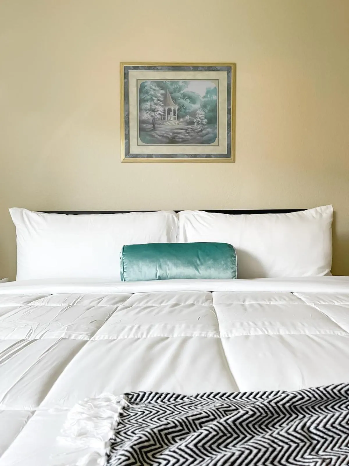 Bed in Sleepover 1BD 1BA Oklahoma City Apartments