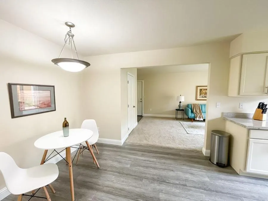 Dining area in Sleepover 1BD 1BA Oklahoma City Apartments