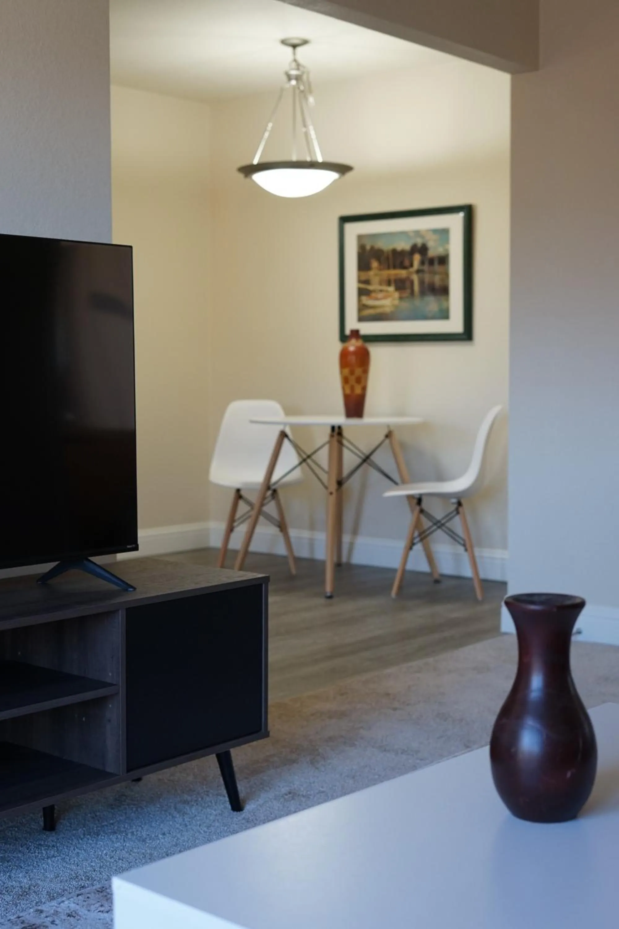 Living room in Sleepover 1BD 1BA Oklahoma City Apartments