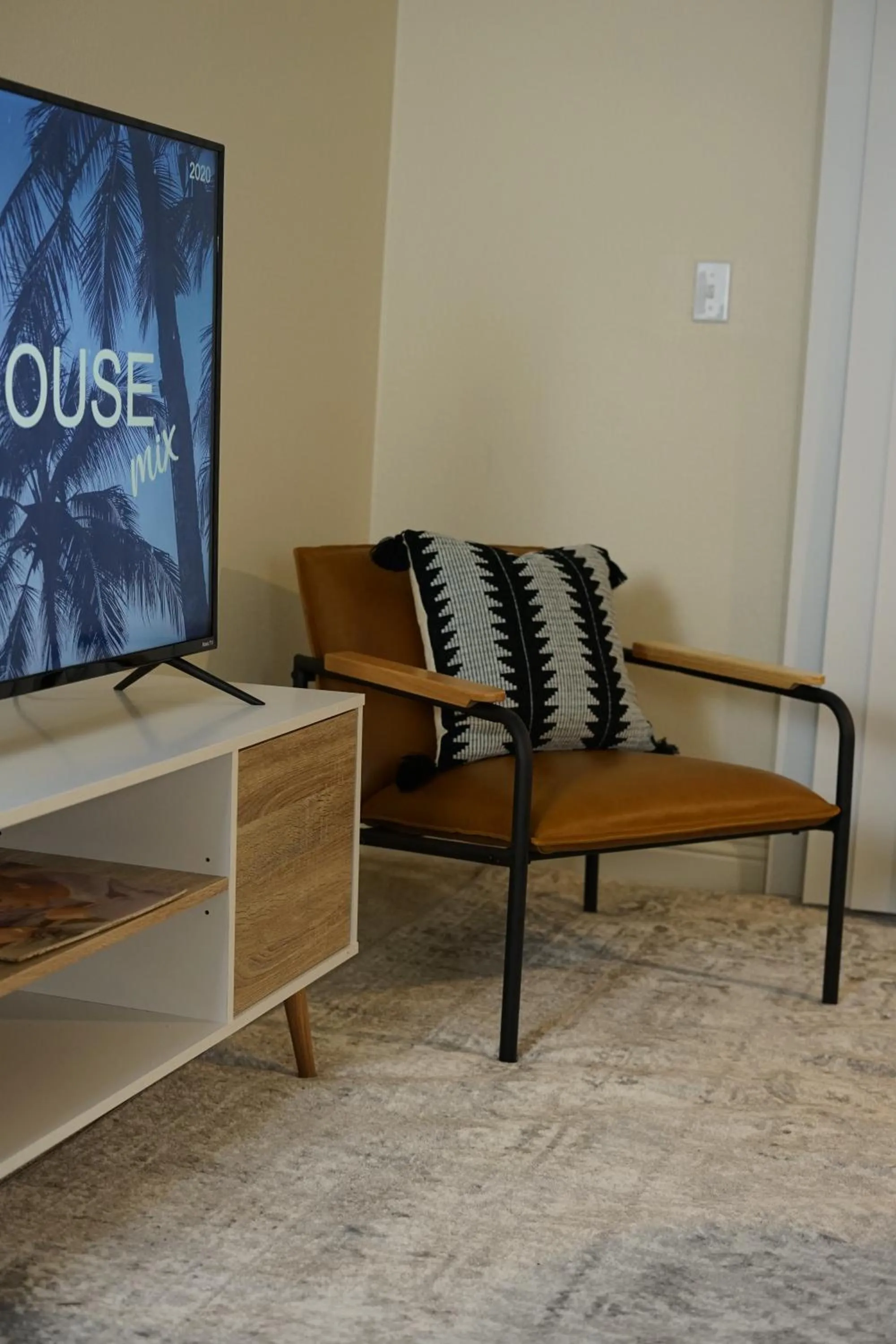 Seating area in Sleepover 1BD 1BA Oklahoma City Apartments