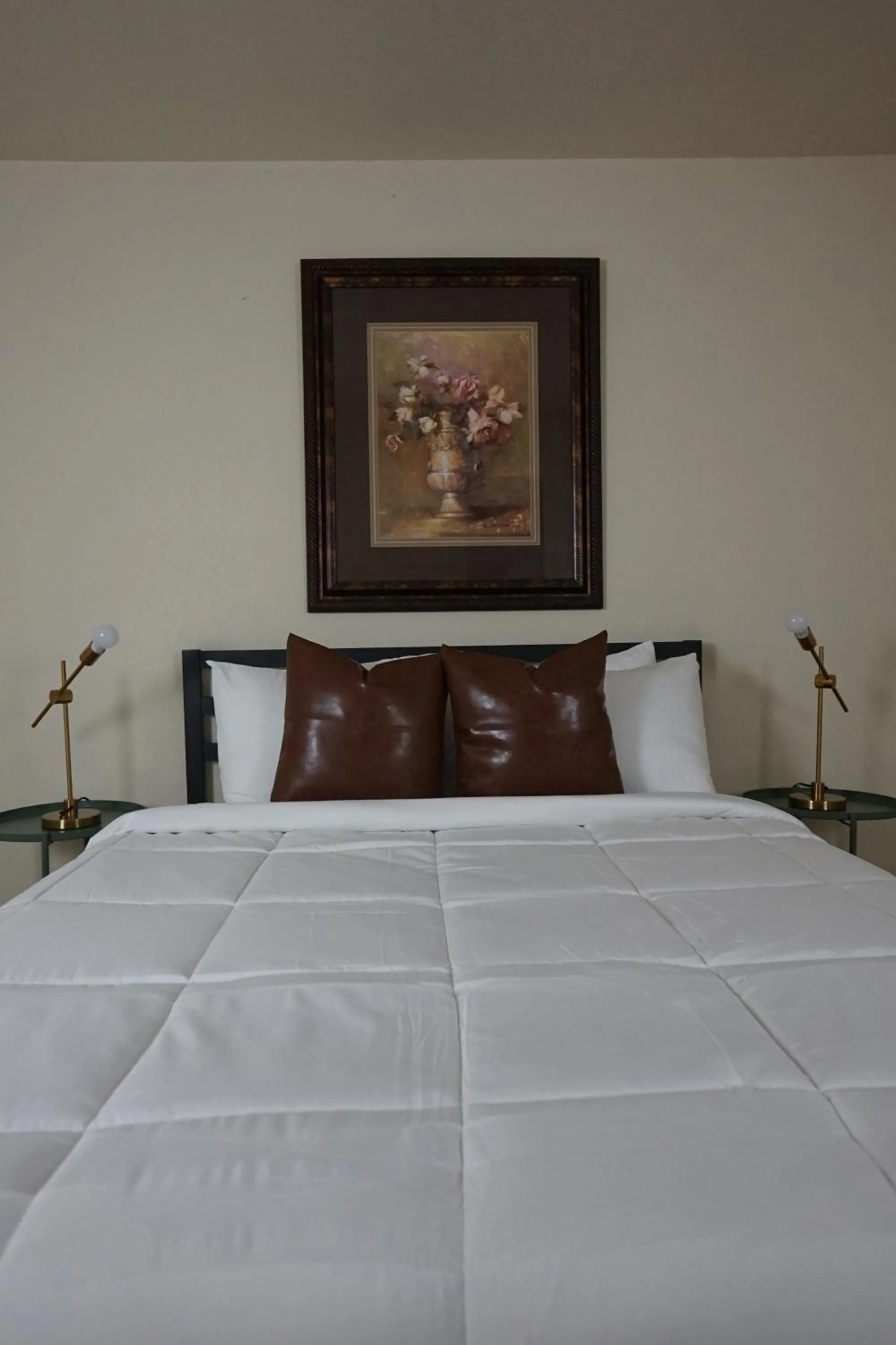 Bedroom, Bed in Sleepover 1BD 1BA Oklahoma City Apartments