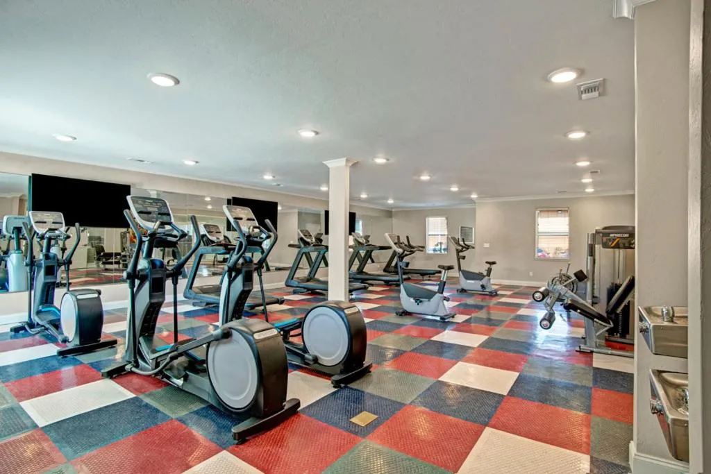Fitness centre/facilities in Sleepover 1BD 1BA Oklahoma City Apartments