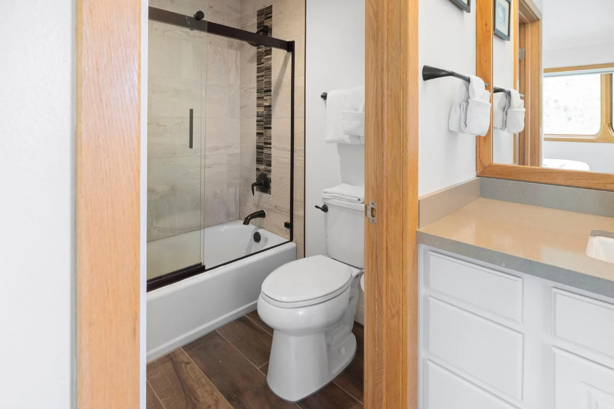 Bathroom in Lakeside Village by Vail Resorts