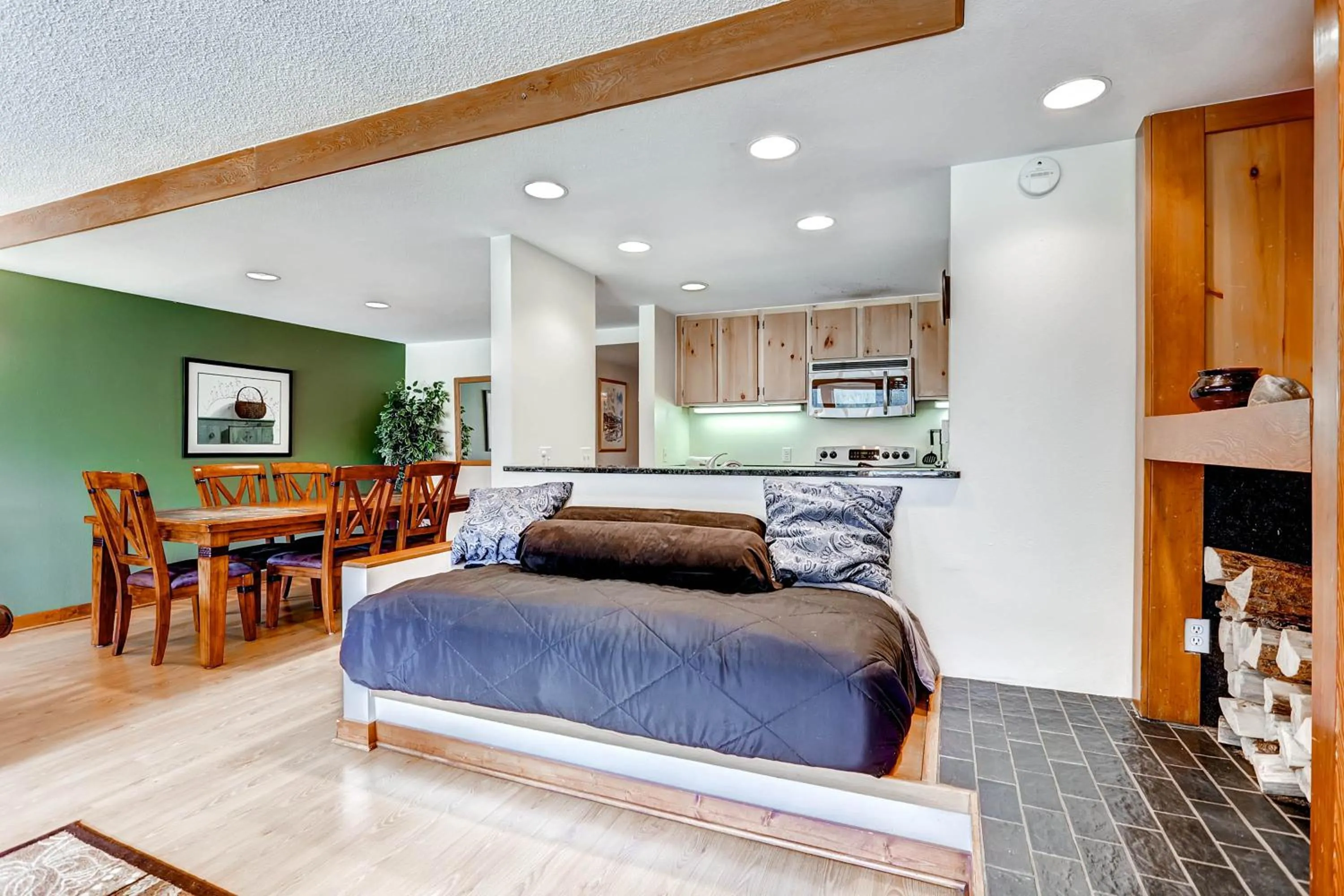 Living room in Lakeside Village by Vail Resorts