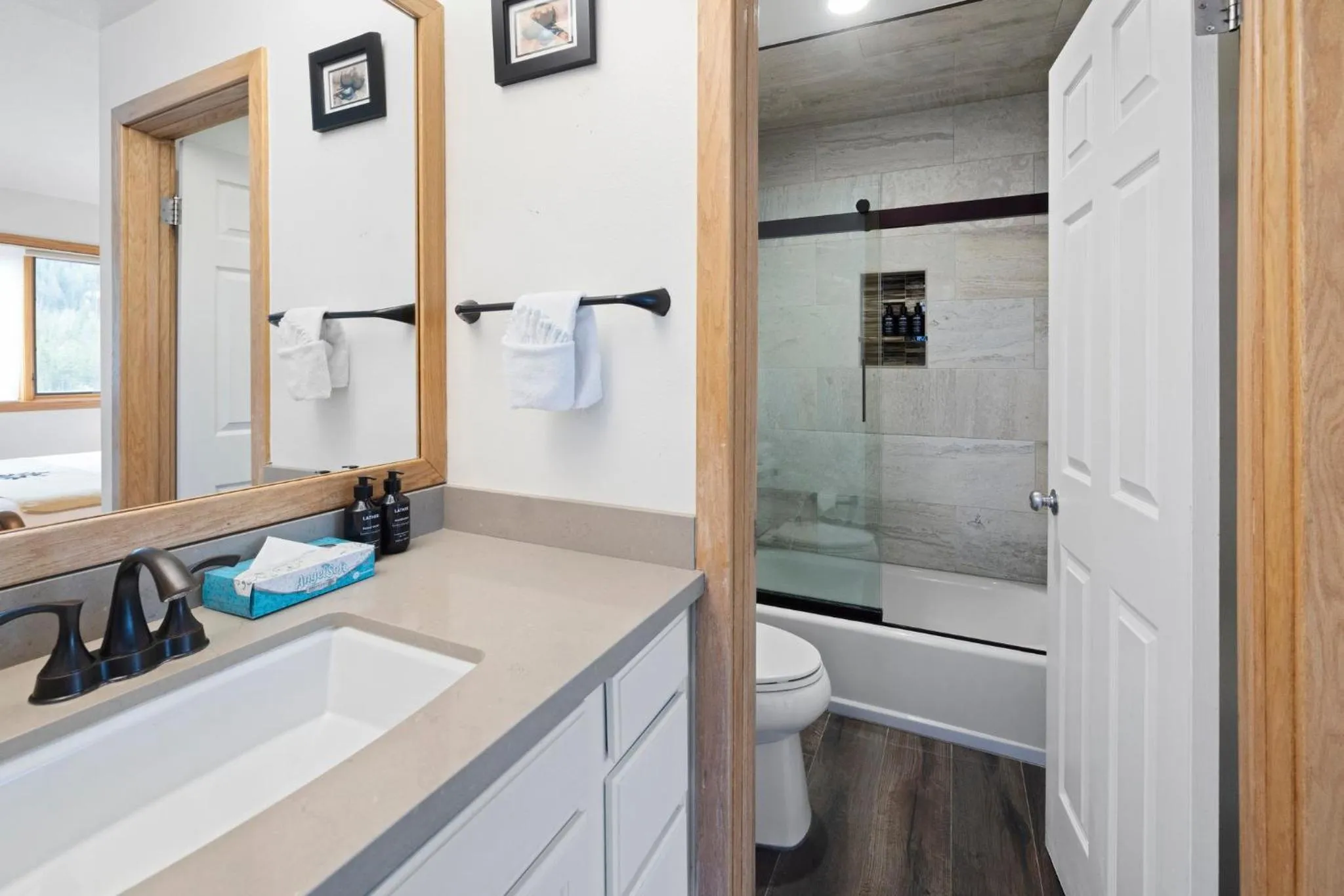 Bathroom in Lakeside Village by Vail Resorts