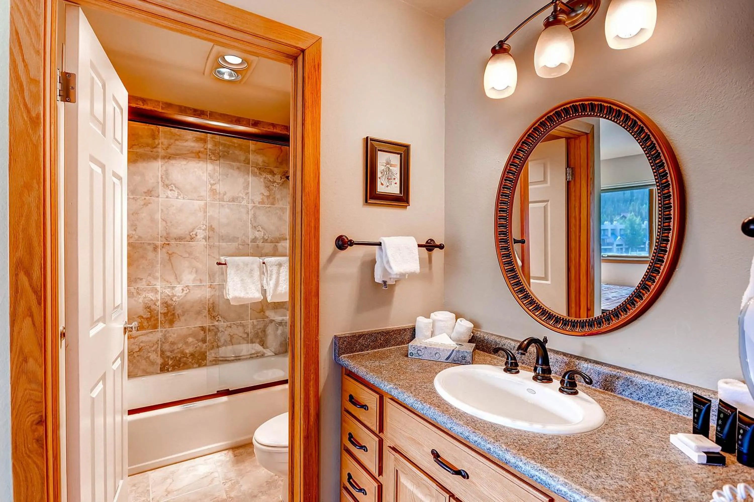 Bathroom in Lakeside Village by Vail Resorts