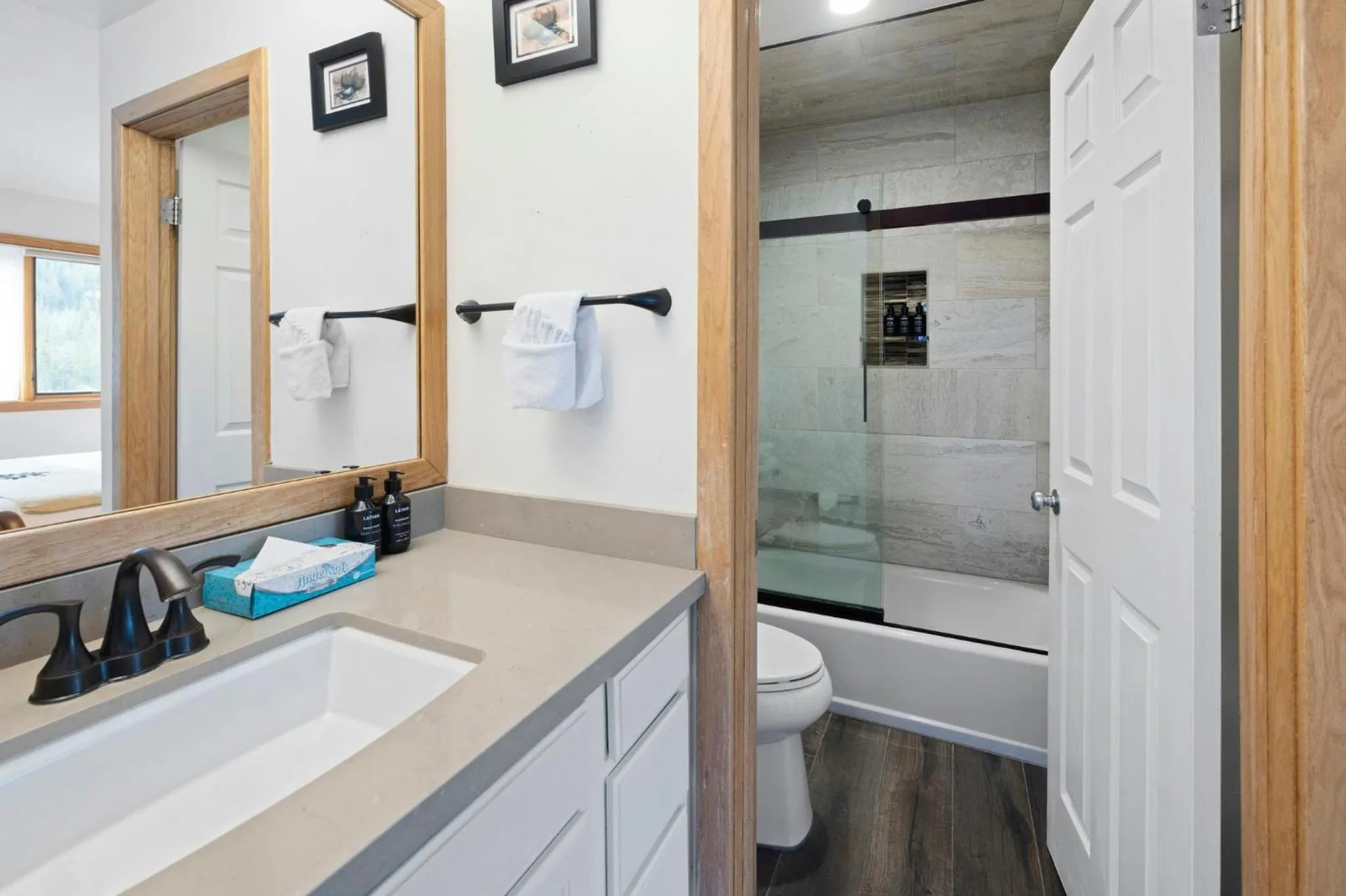 Bathroom in Lakeside Village by Vail Resorts