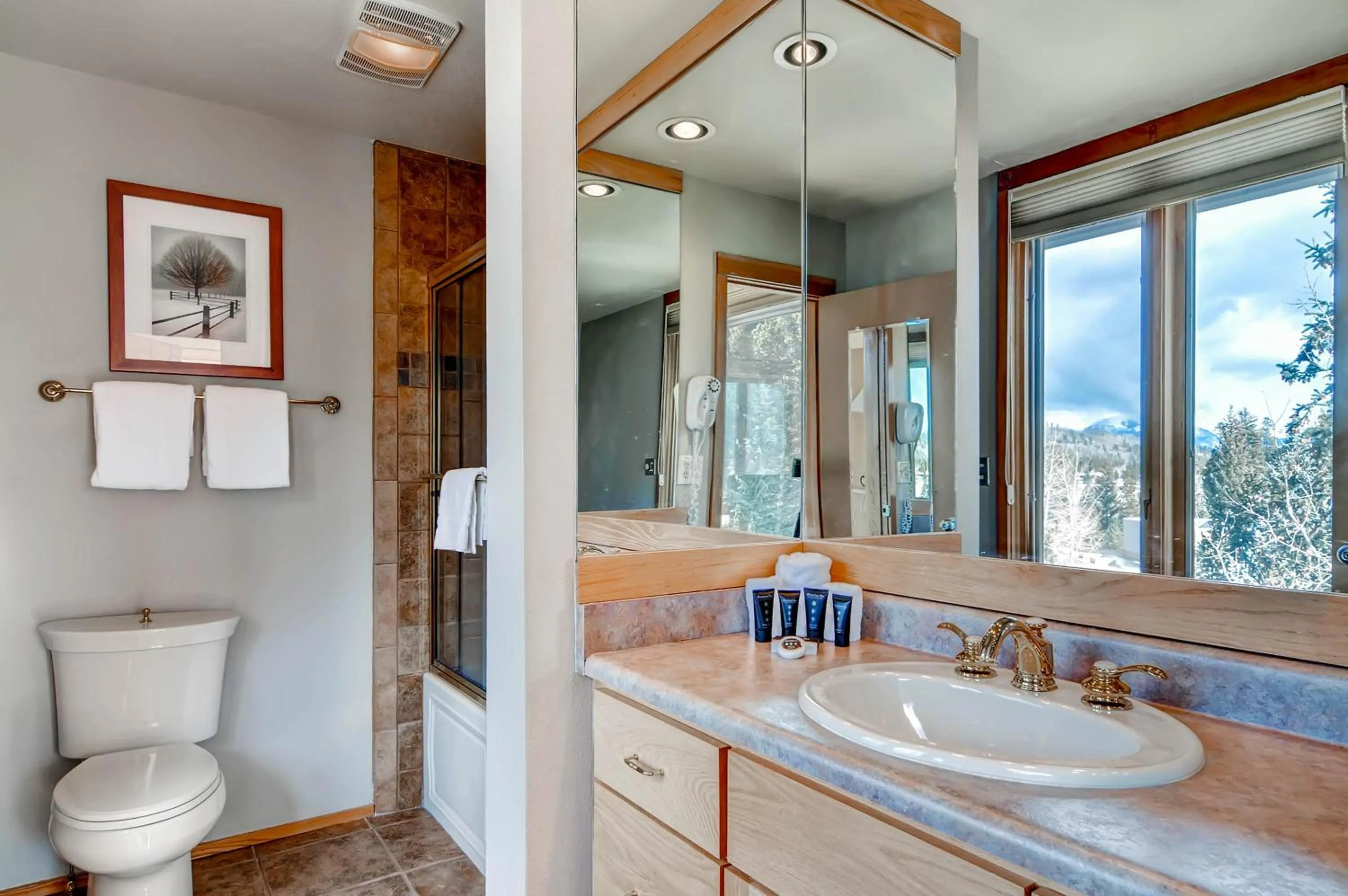 Bathroom in Lakeside Village by Vail Resorts