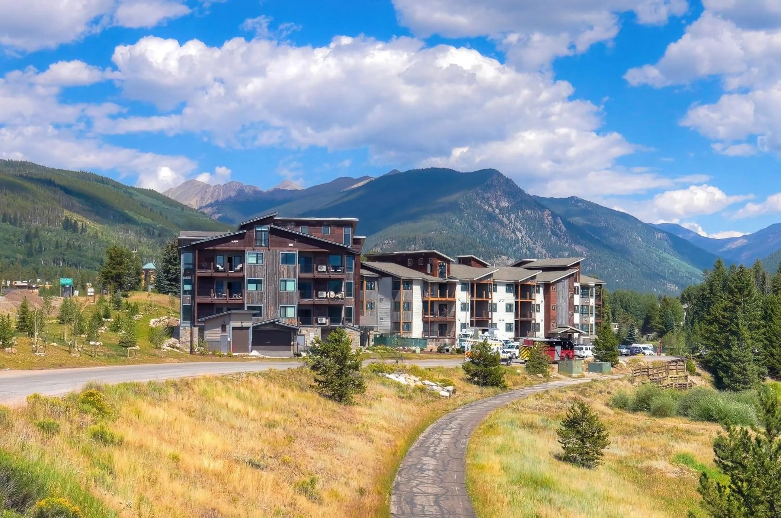 Property building in Lakeside Village by Vail Resorts