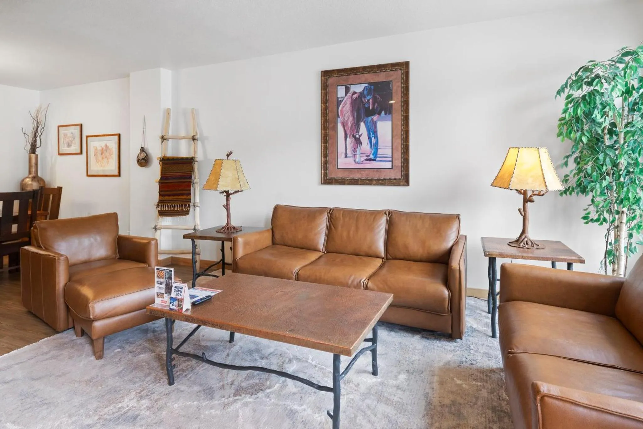 Living room in Lakeside Village by Vail Resorts