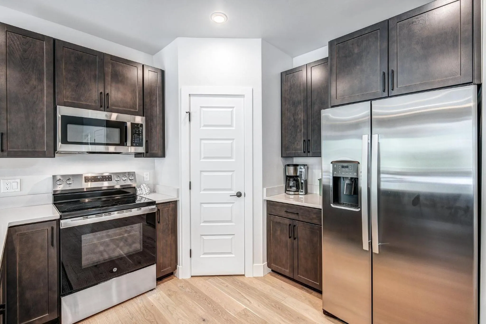 Communal kitchen in Lakeside Village by Vail Resorts