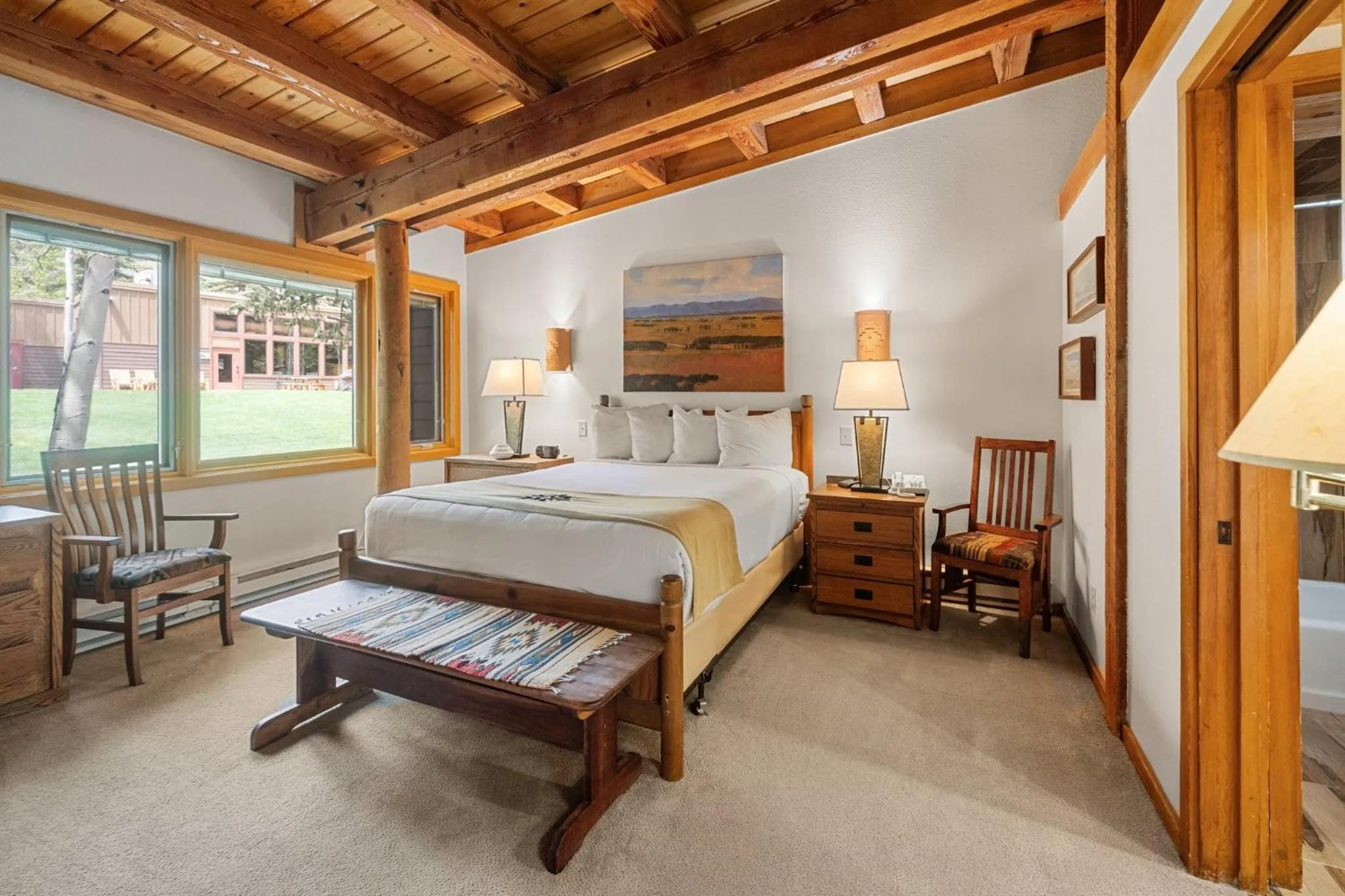 Bedroom, Bed in Evergreen Condominiums by Vail Resorts