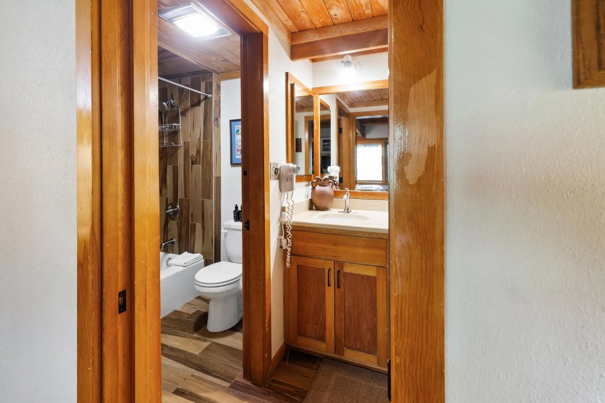Bathroom in Evergreen Condominiums by Vail Resorts
