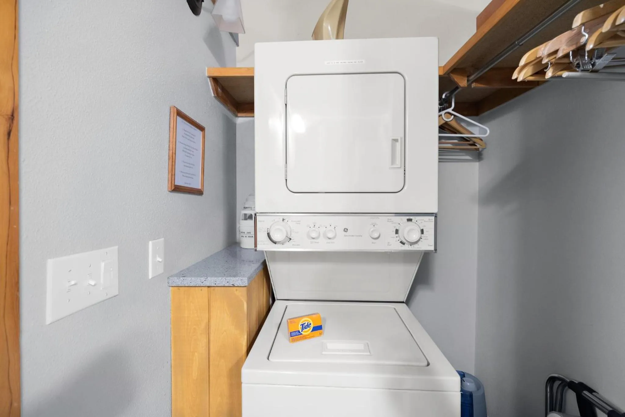 laundry in Evergreen Condominiums by Vail Resorts