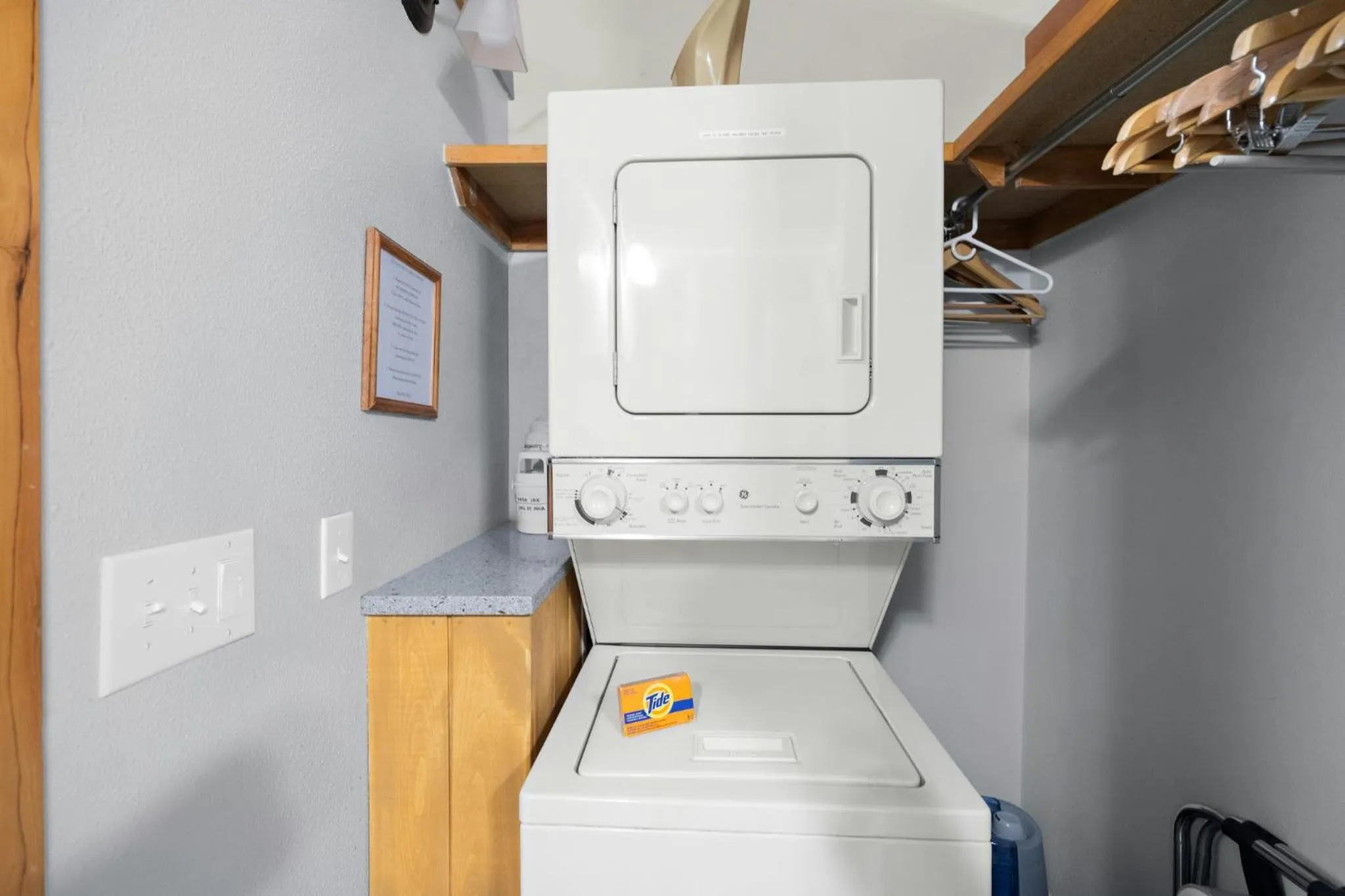 laundry in Evergreen Condominiums by Vail Resorts