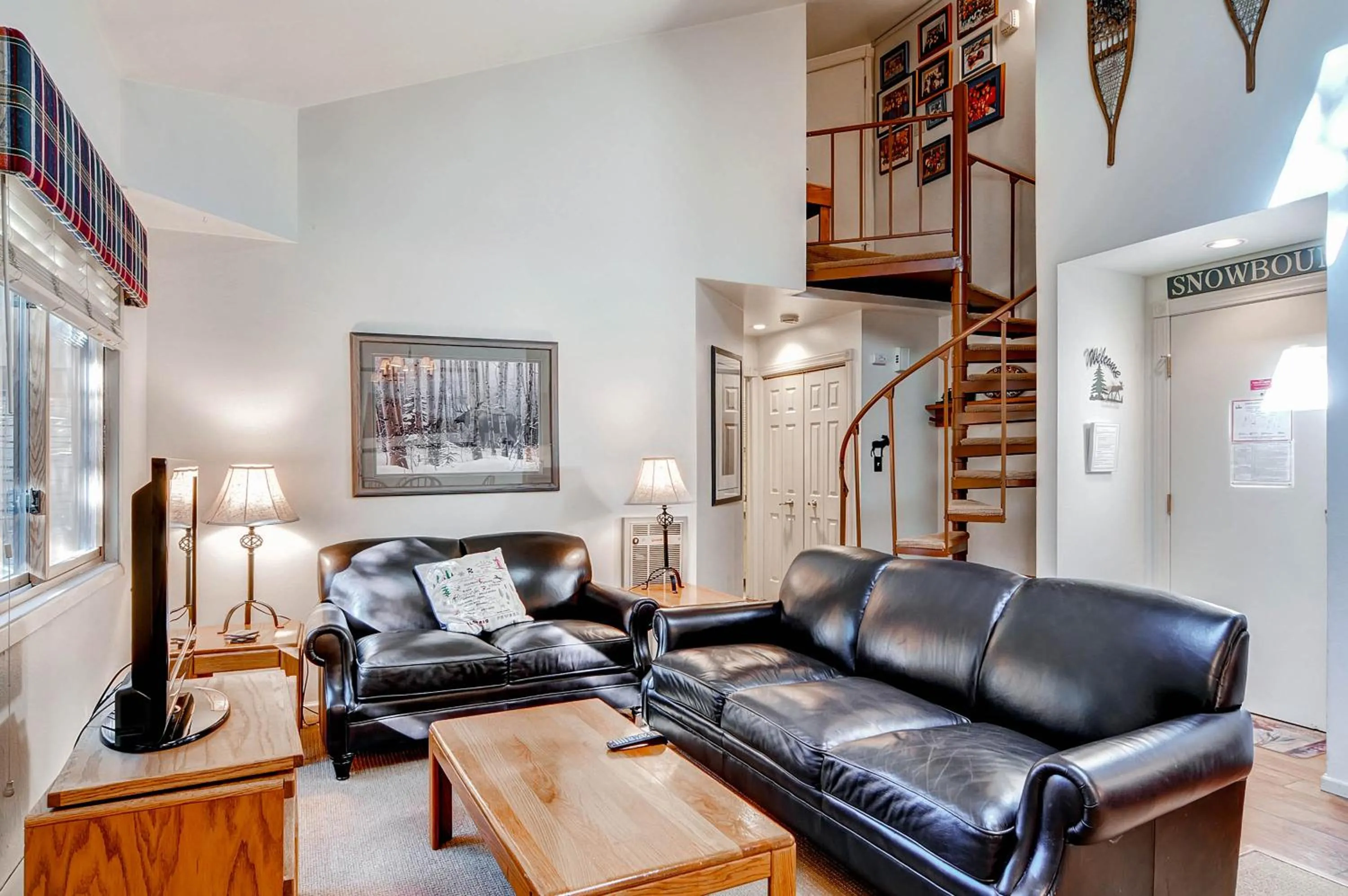 Living room in The Forest Neighborhood by Keystone Resort