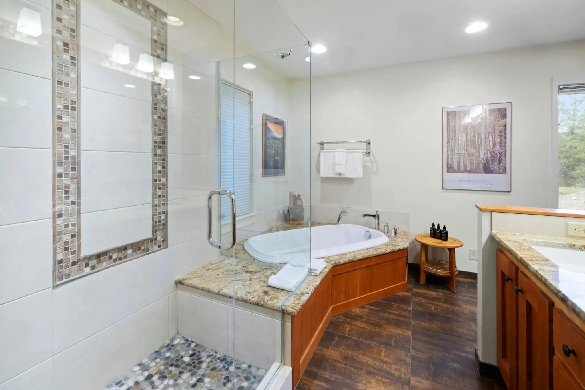 Bathroom in Forest Condominiums by Vail Resorts