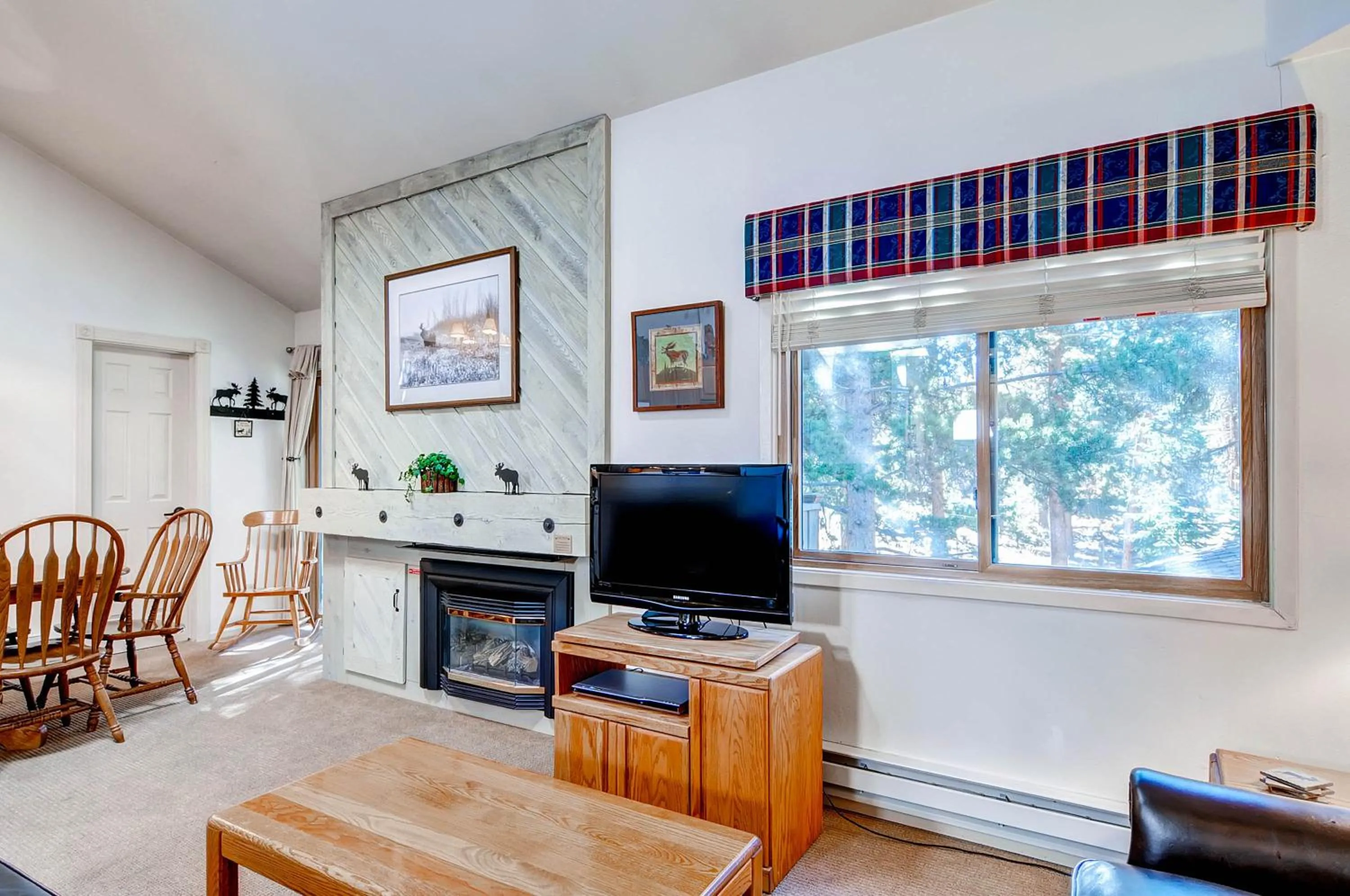 Living room in The Forest Neighborhood by Keystone Resort