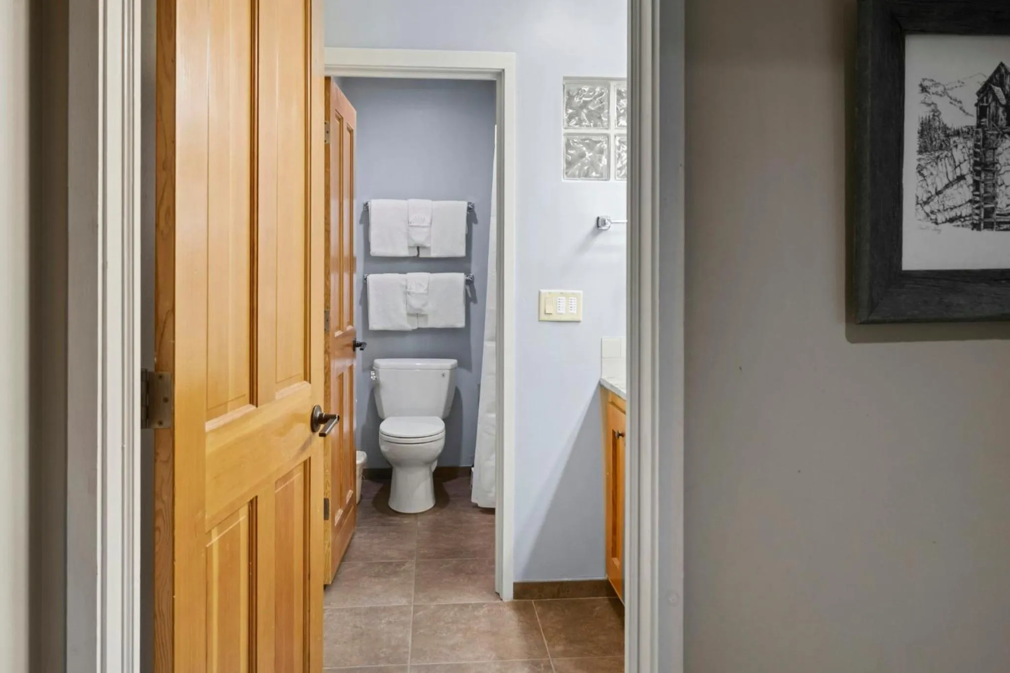 Bathroom in Forest Condominiums by Vail Resorts