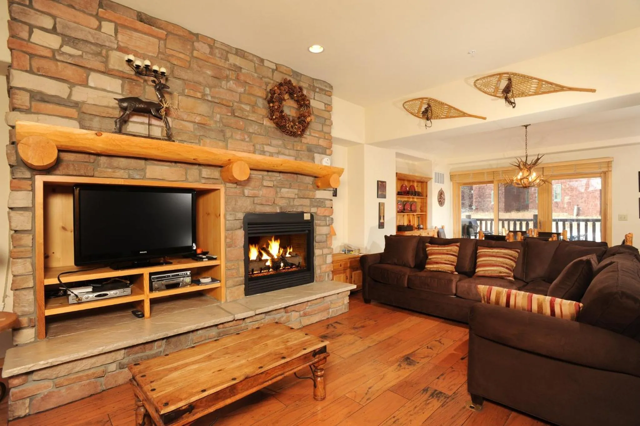 Living room in The Forest Neighborhood by Keystone Resort
