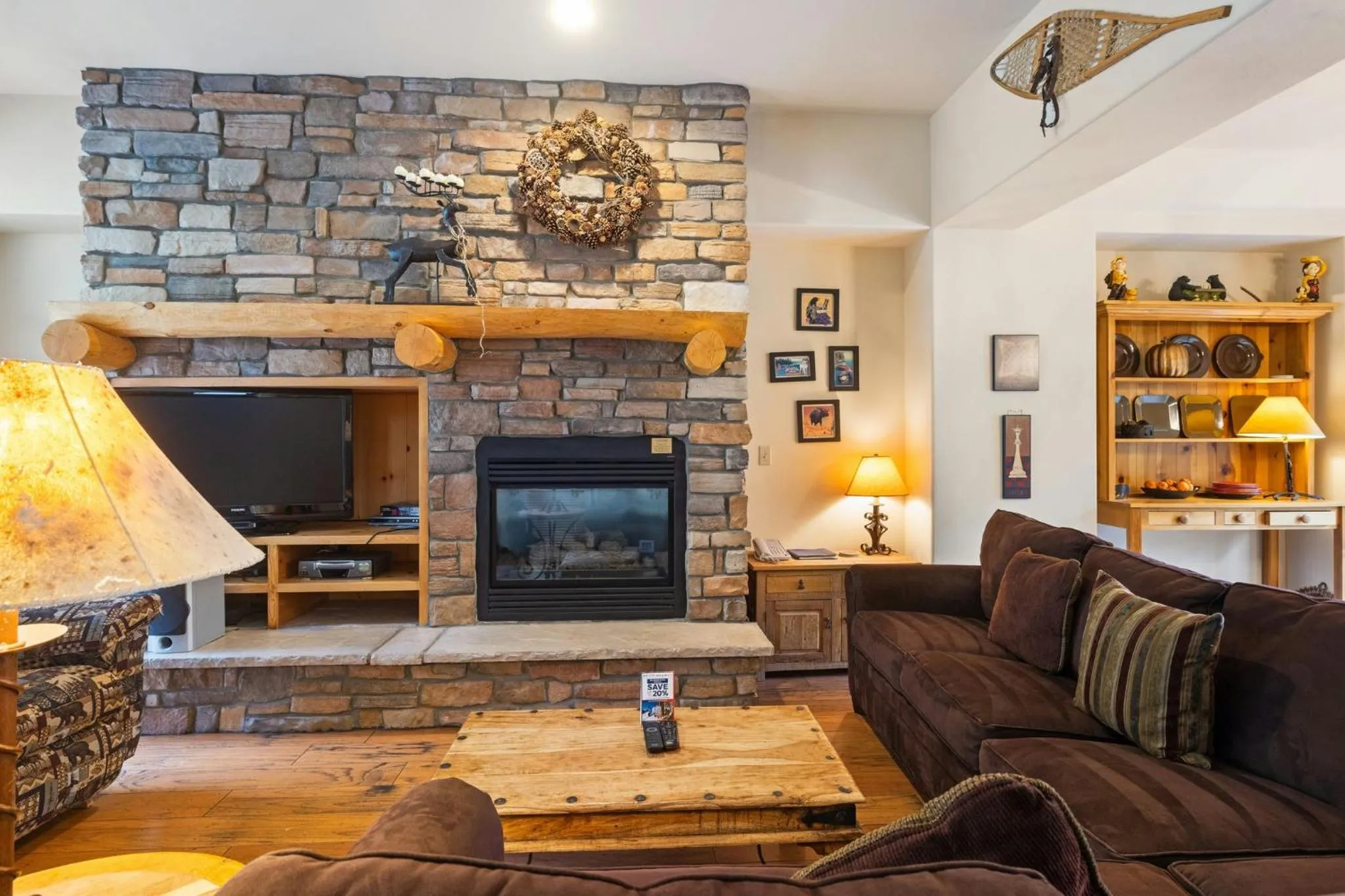 Living room in Forest Condominiums by Vail Resorts
