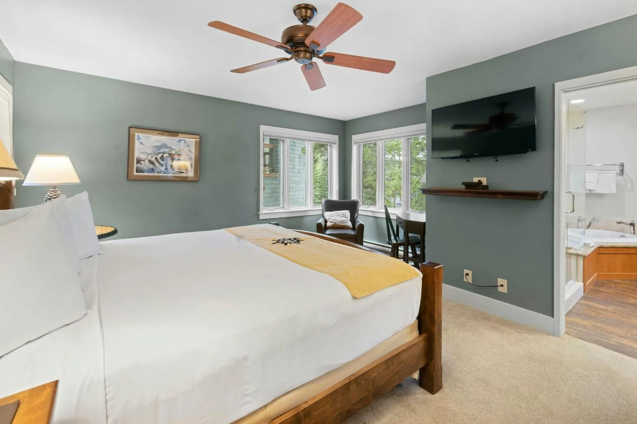 Bedroom, Bed in Forest Condominiums by Vail Resorts