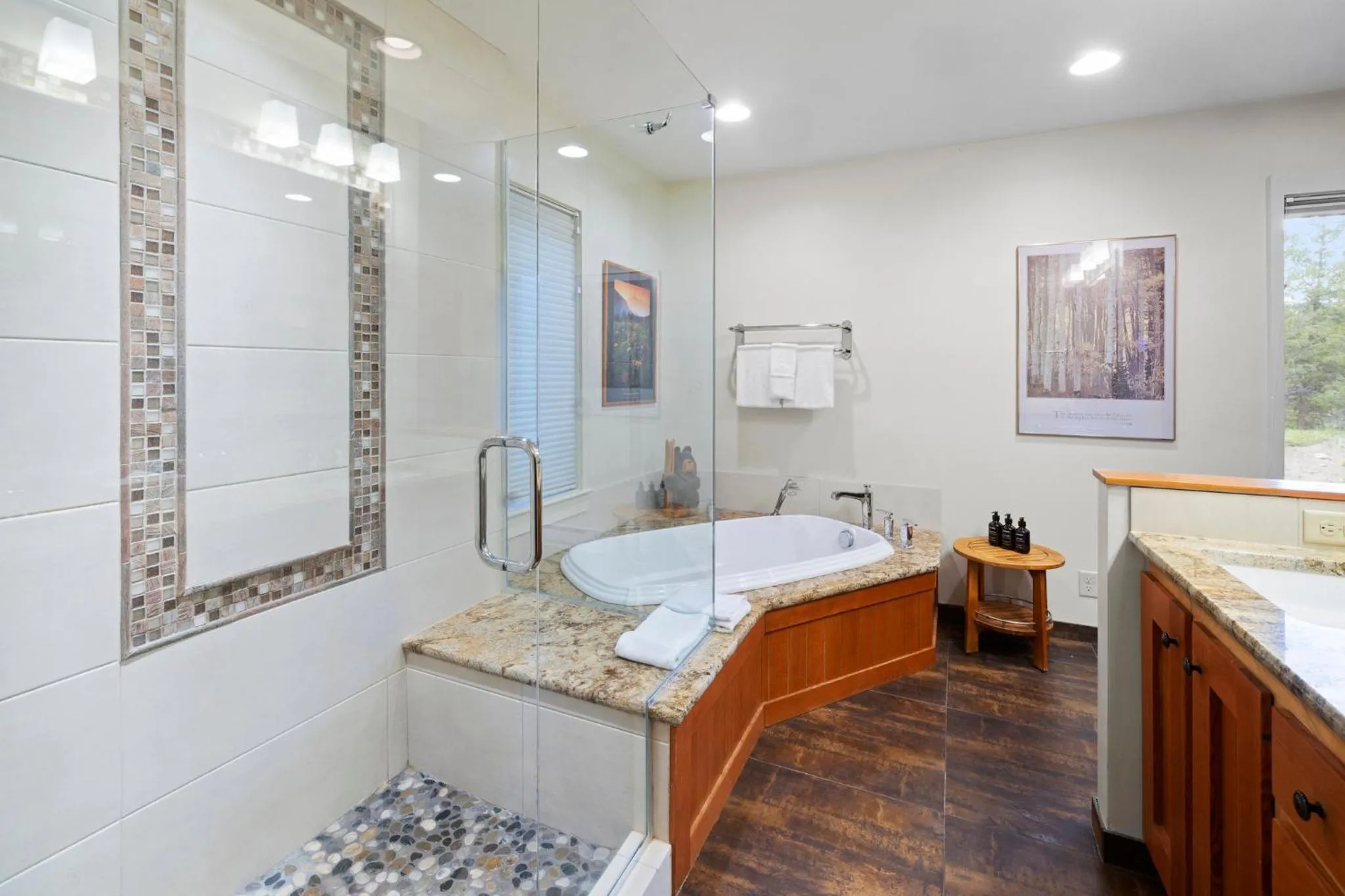 Bathroom in Forest Condominiums by Vail Resorts
