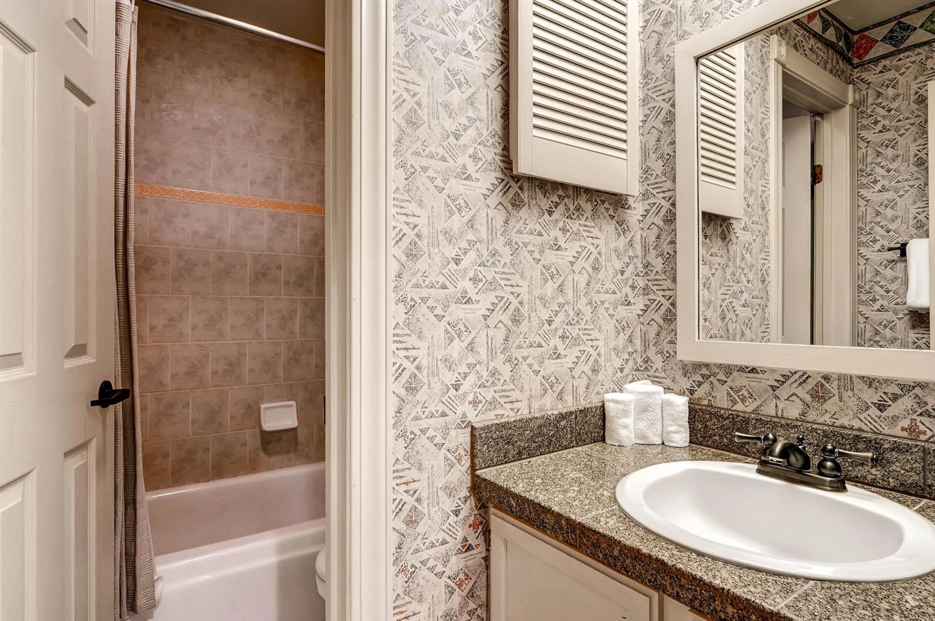 Bathroom in The Forest Neighborhood by Keystone Resort