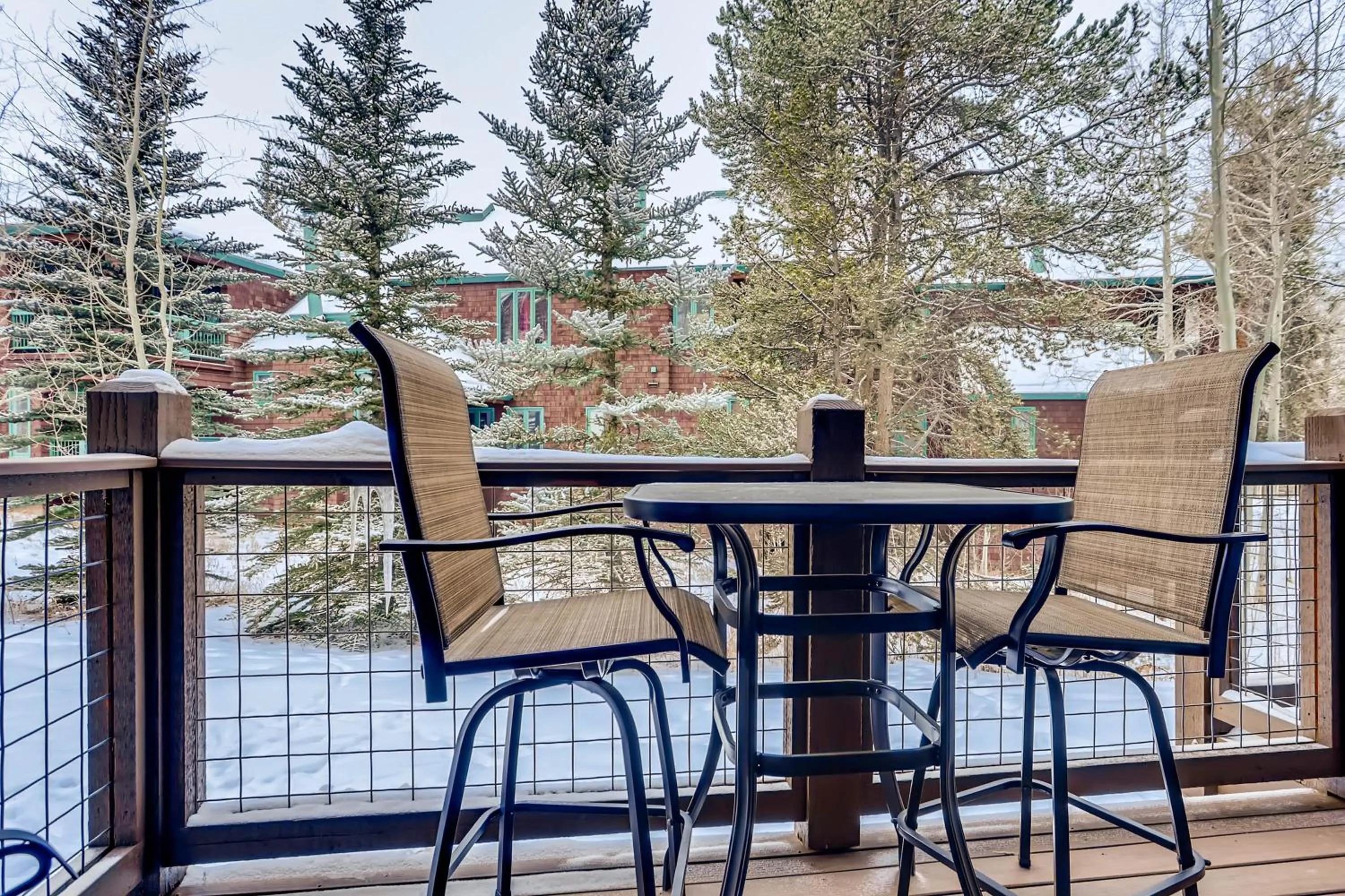 Balcony/Terrace in The Forest Neighborhood by Keystone Resort
