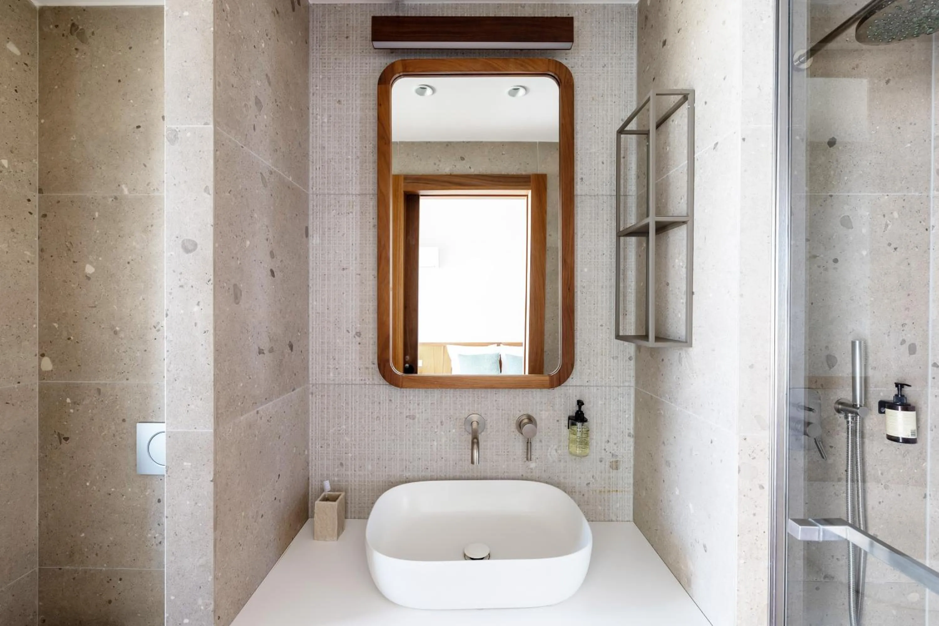 Bathroom in ALERÓ Seaside Skyros Resort