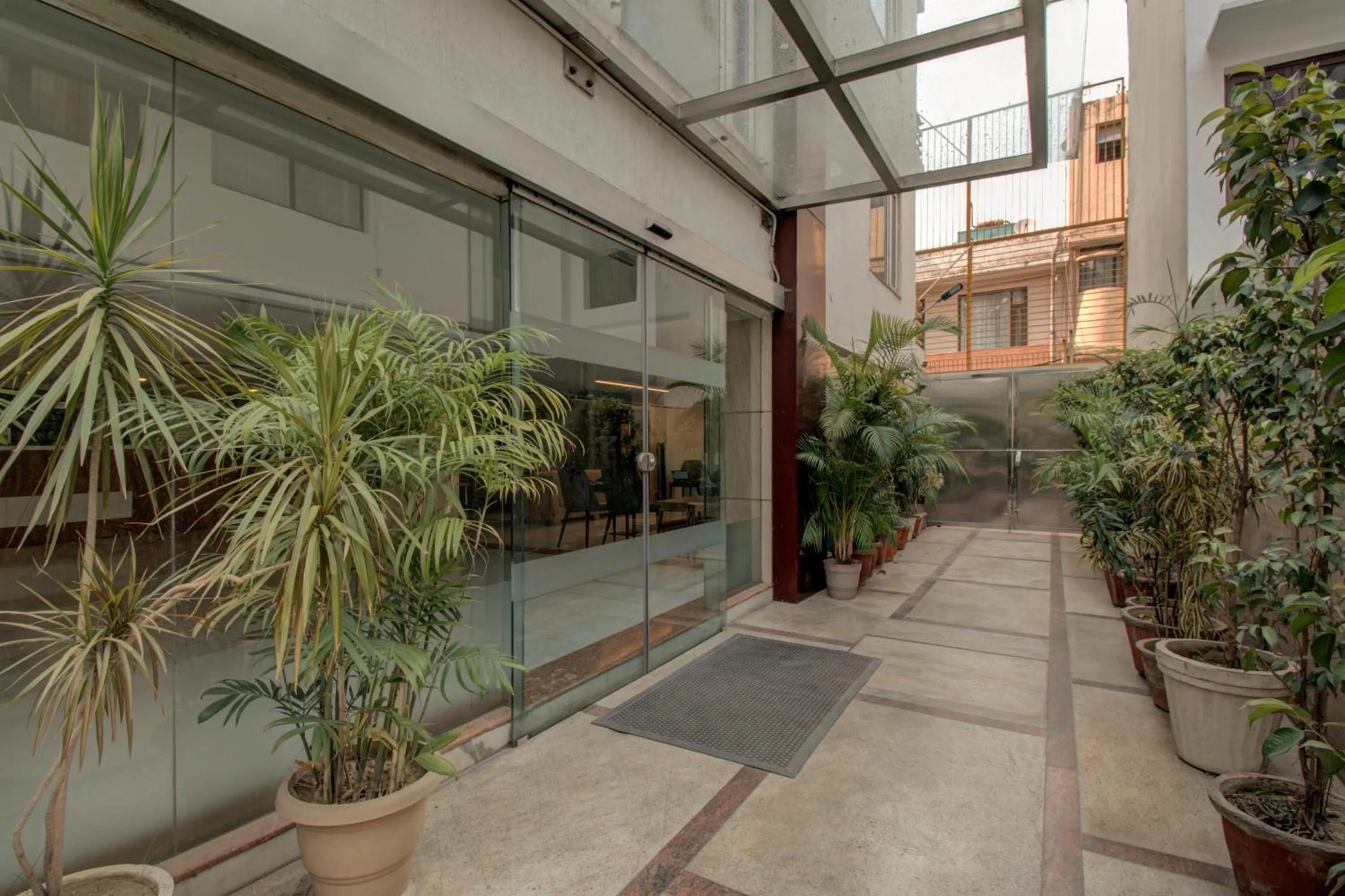 Facade/entrance in Iris Park Hotel New Delhi