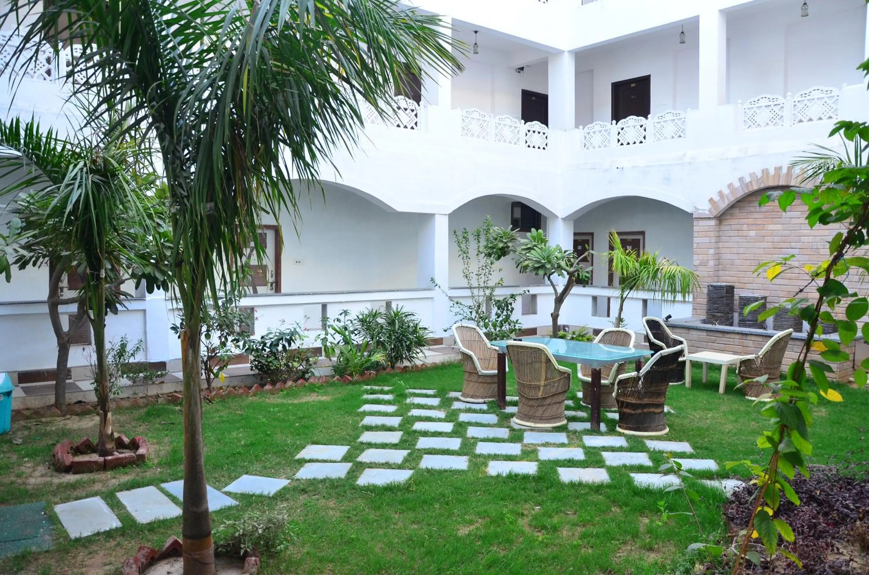 Garden in Brahma Paradise , A heritage haveli