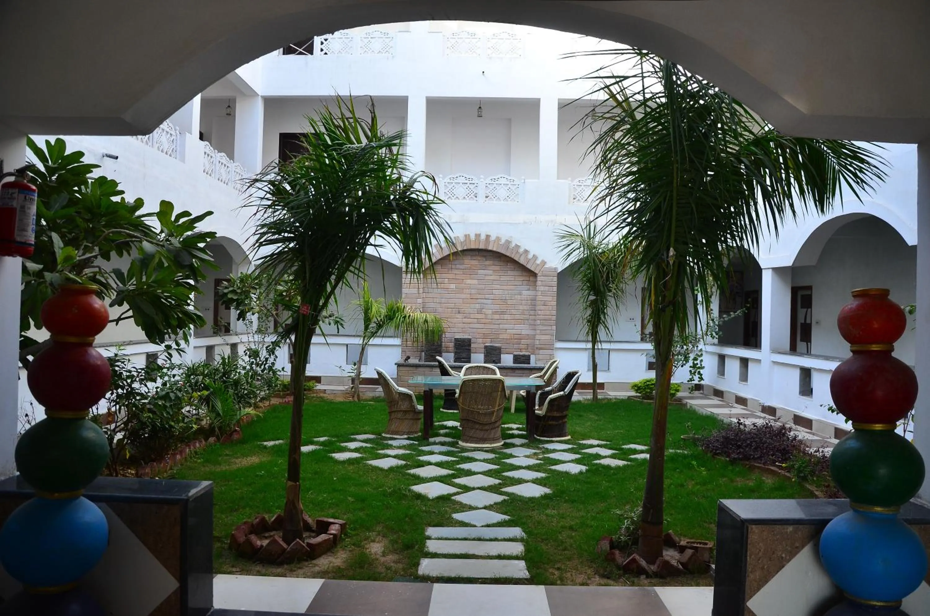Garden in Brahma Paradise , A heritage haveli