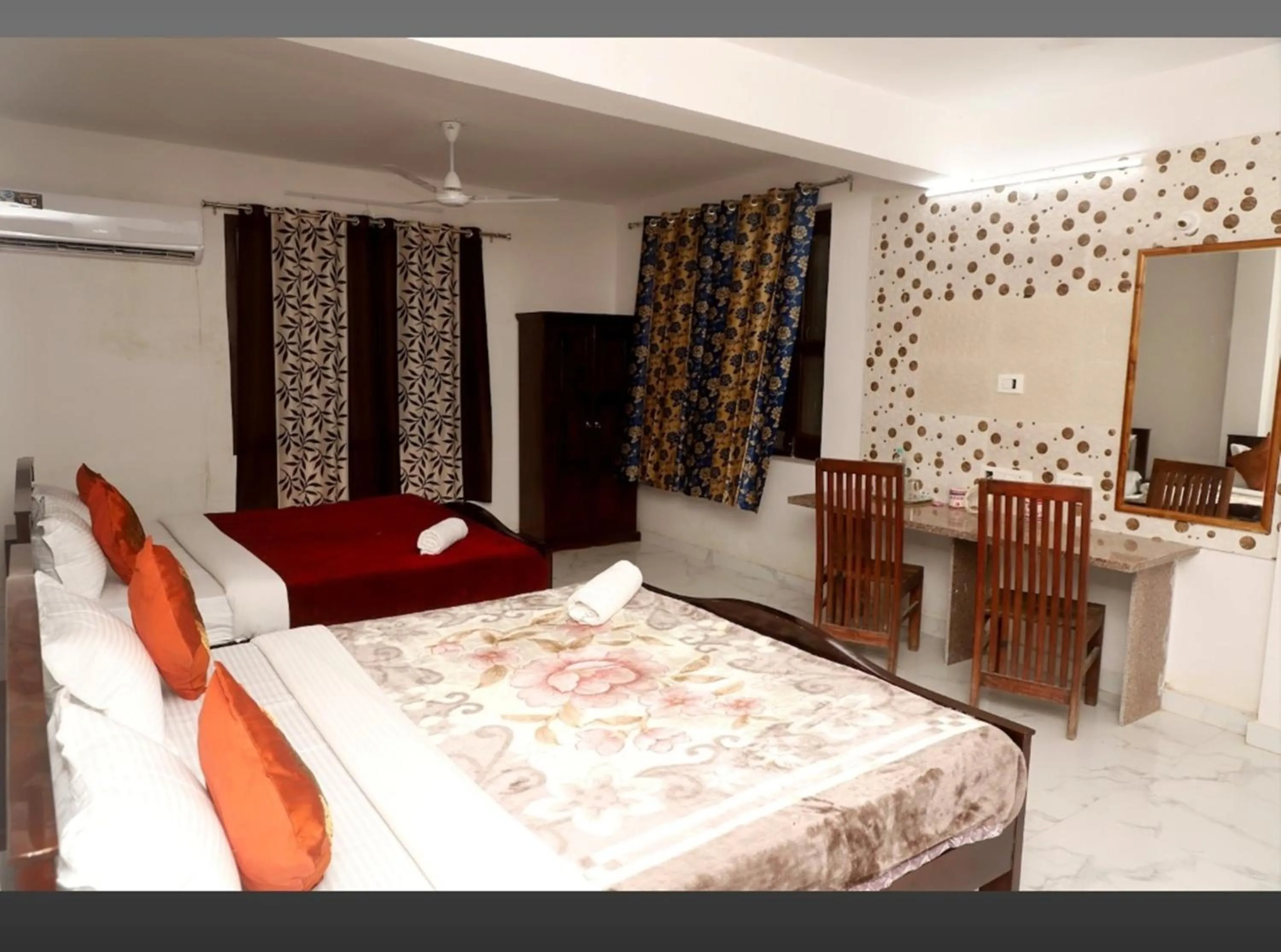 Bedroom, Bed in Brahma Paradise , A heritage haveli