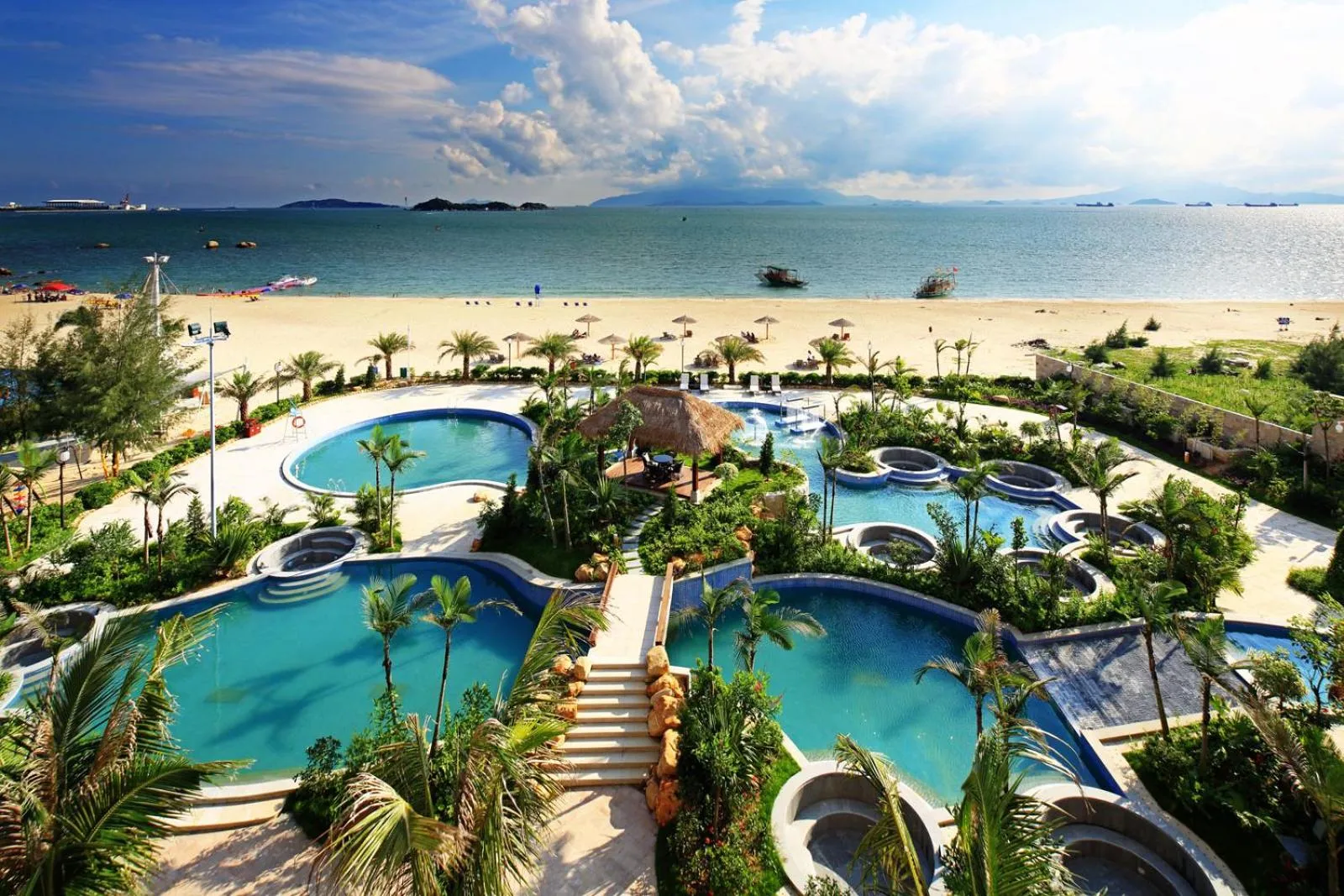 Hot Spring Bath in Huidong Regal Palace Resort