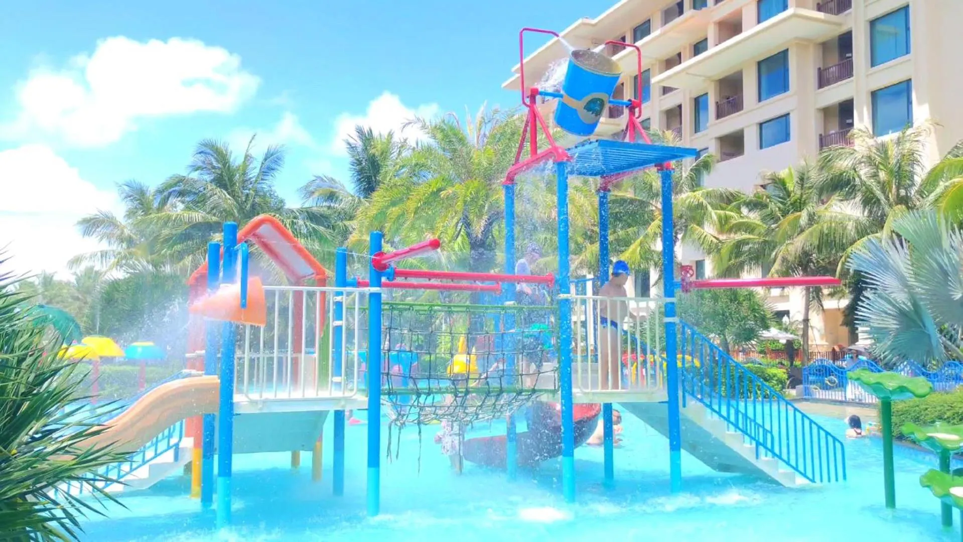 Children play ground in Huidong Regal Palace Resort