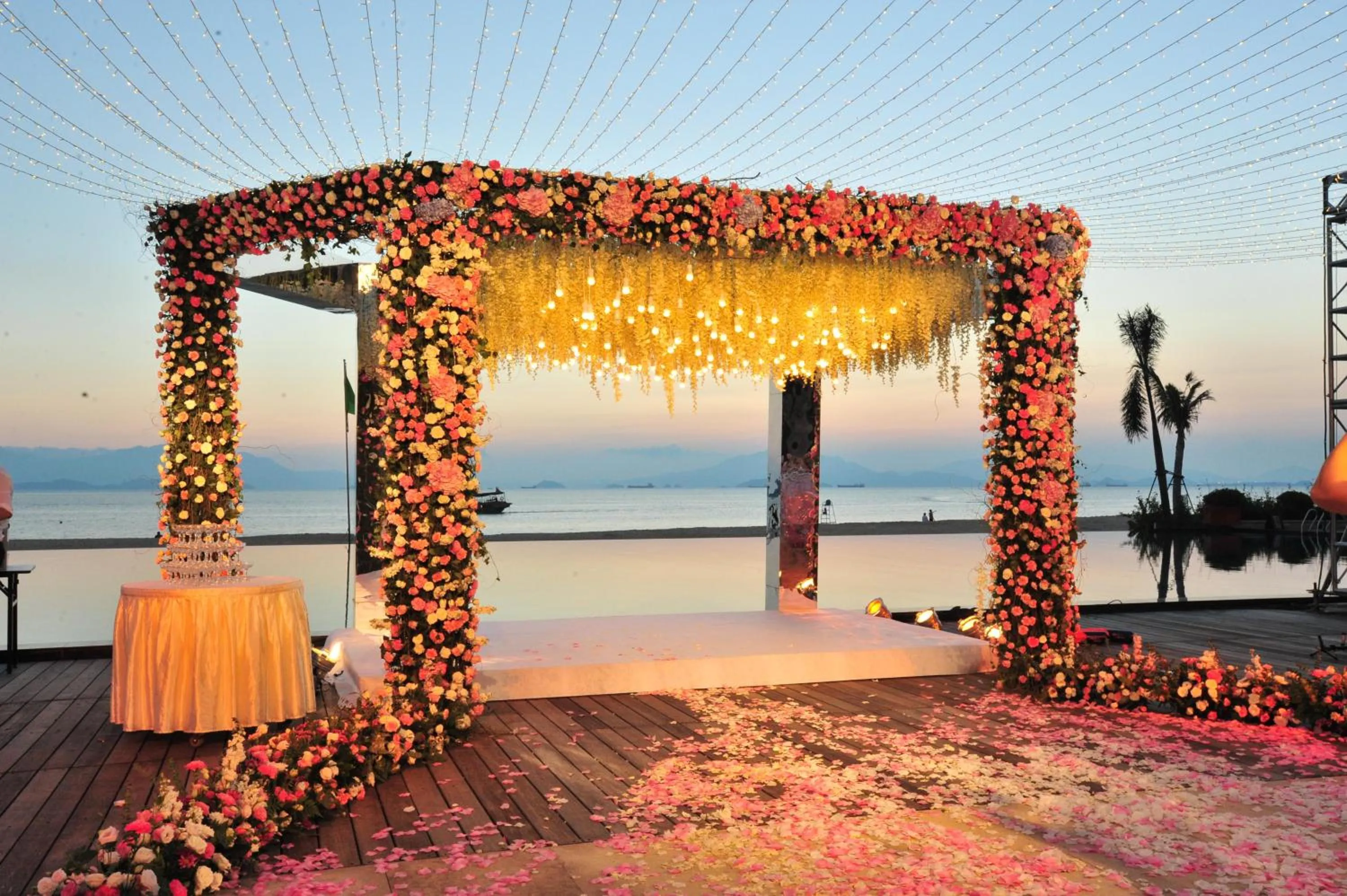 wedding in Huidong Regal Palace Resort