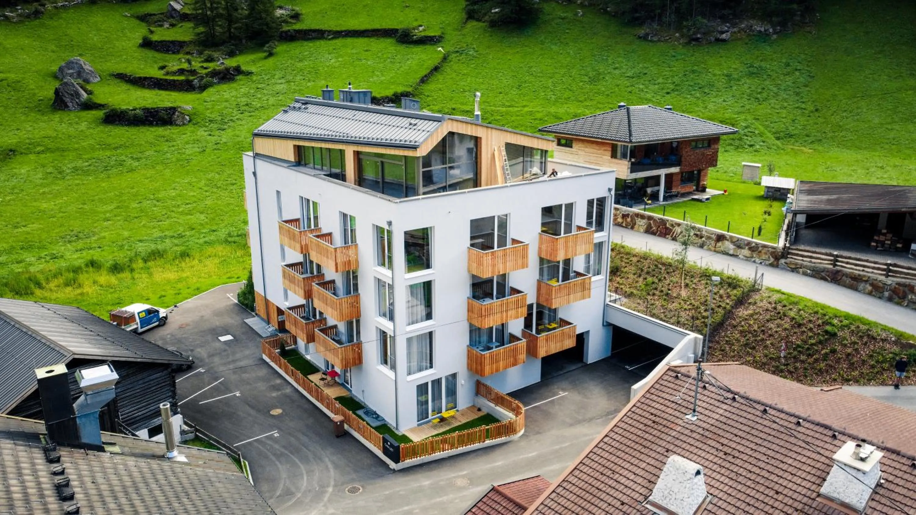 Property building in All-Suite Resort Zwieselstein - Sölden
