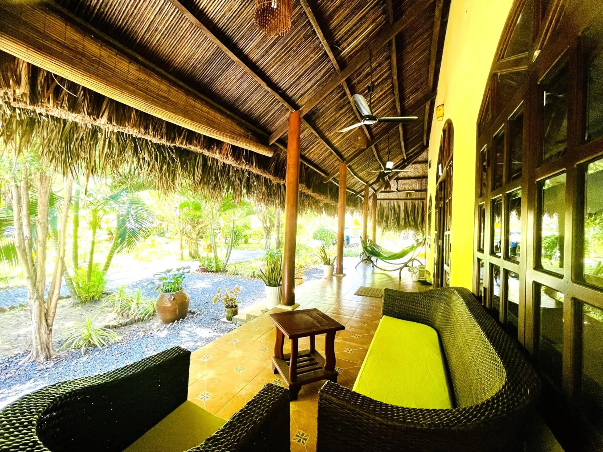 Patio in Mango Home Riverside Eco - Resort