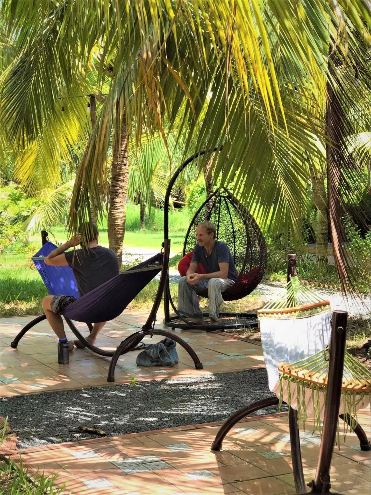 Garden in Mango Home Riverside Eco - Resort